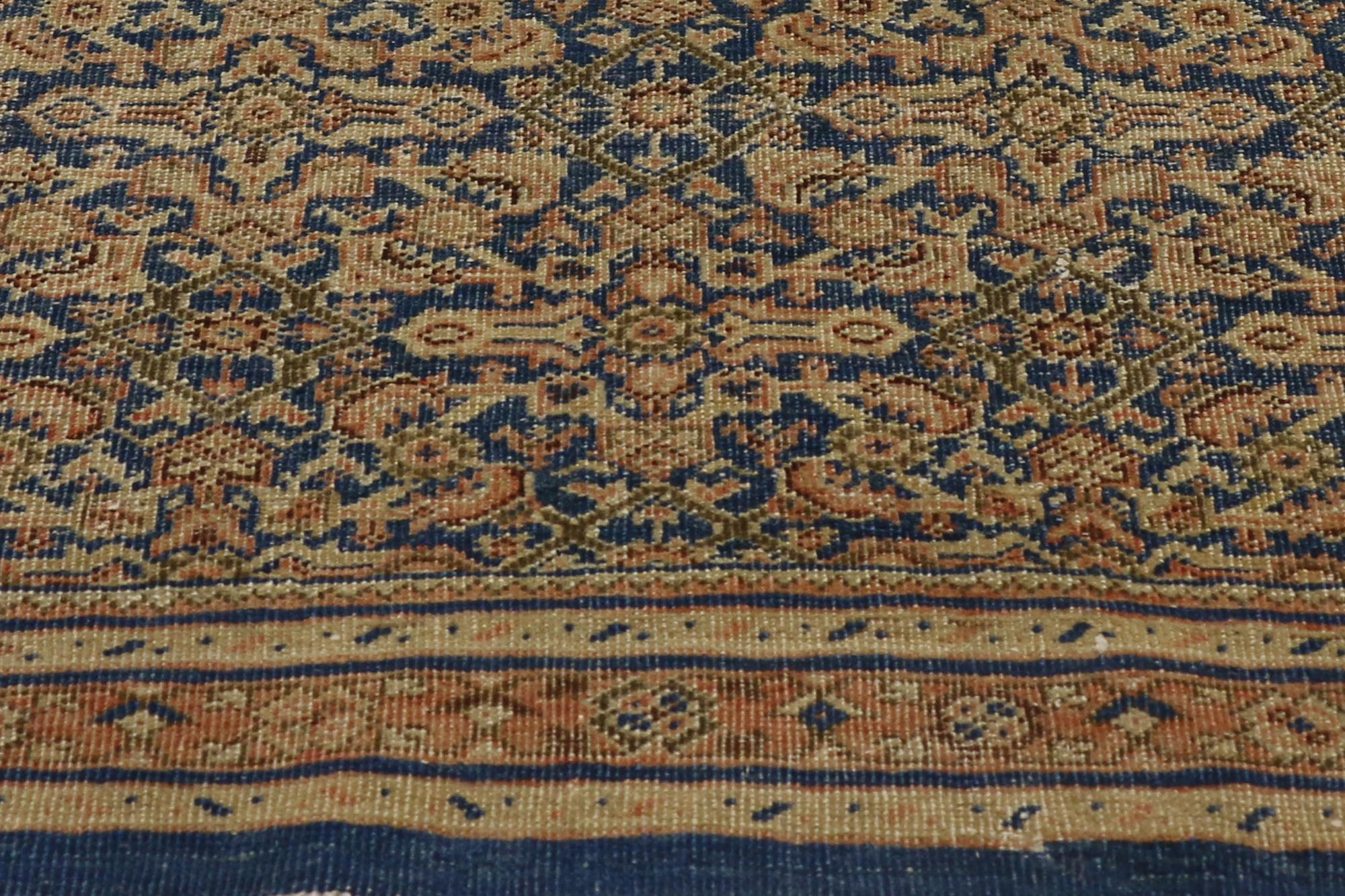 Antigua Alfombra Persa Mahal Ziegler Sultanabad Rústico Estilo Cottage Italiano en venta 5