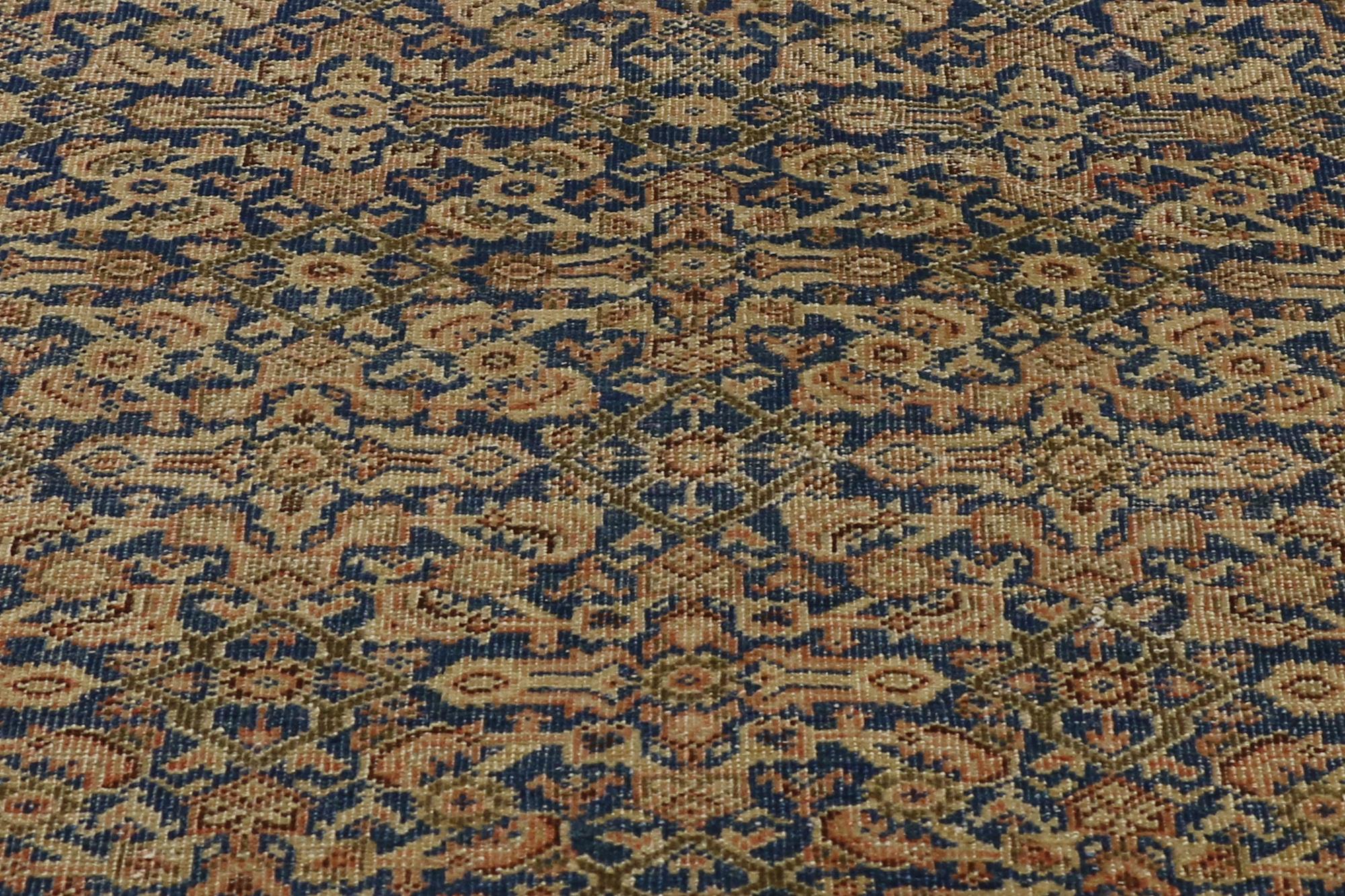 Antigua Alfombra Persa Mahal Ziegler Sultanabad Rústico Estilo Cottage Italiano en venta 6