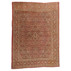 Antique Persian Mahi Tabriz Rug, 09'00 x 12'03