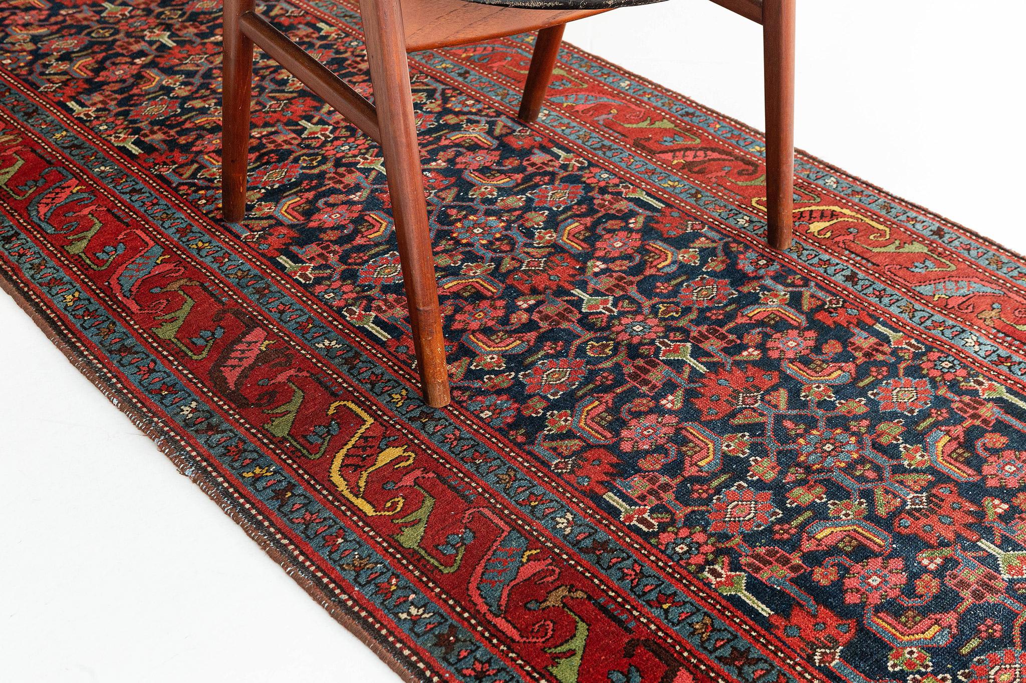 Antique Persian Malayer 26817 In Good Condition For Sale In WEST HOLLYWOOD, CA