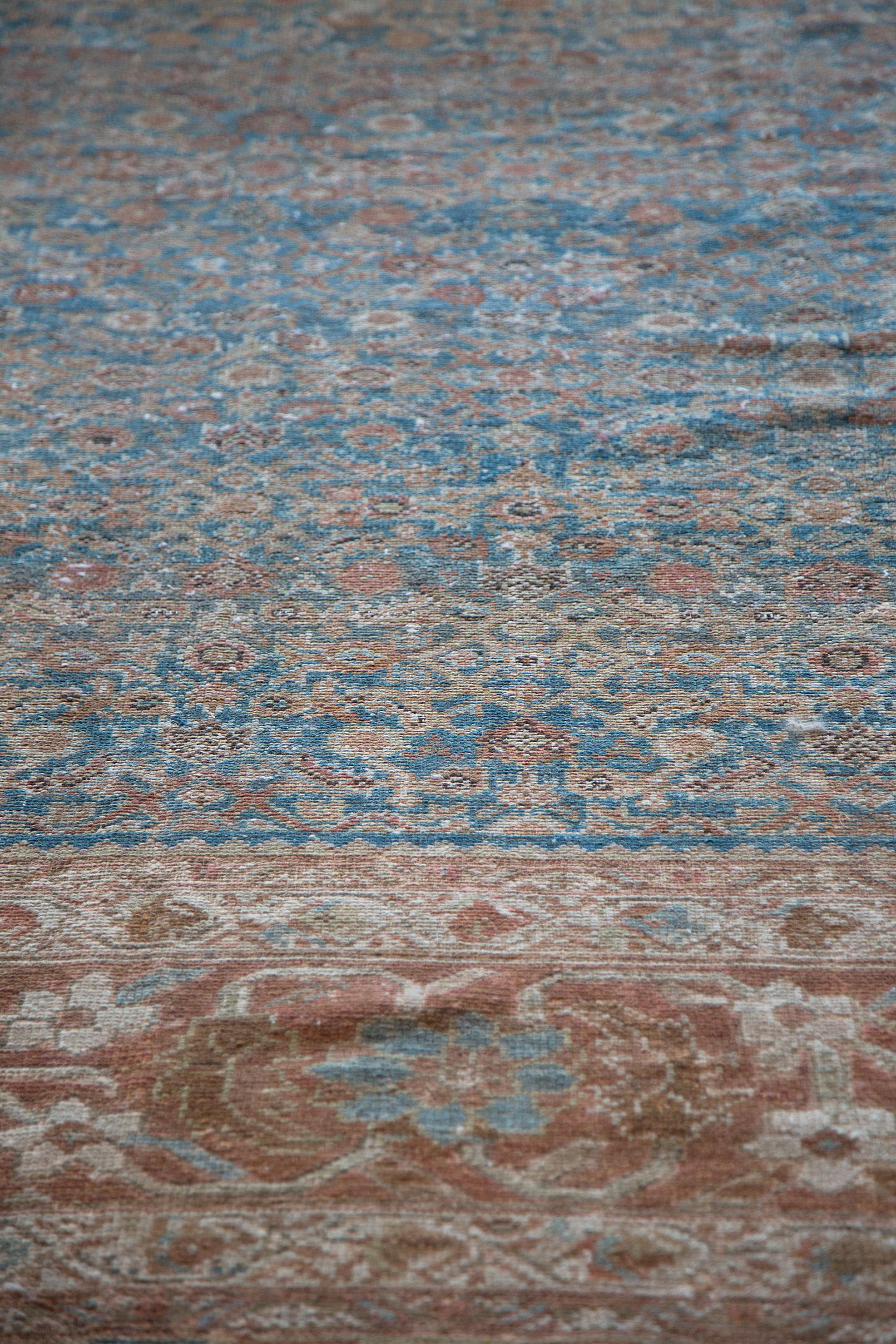 Hand-Knotted Antique Persian Malayer 27883 For Sale