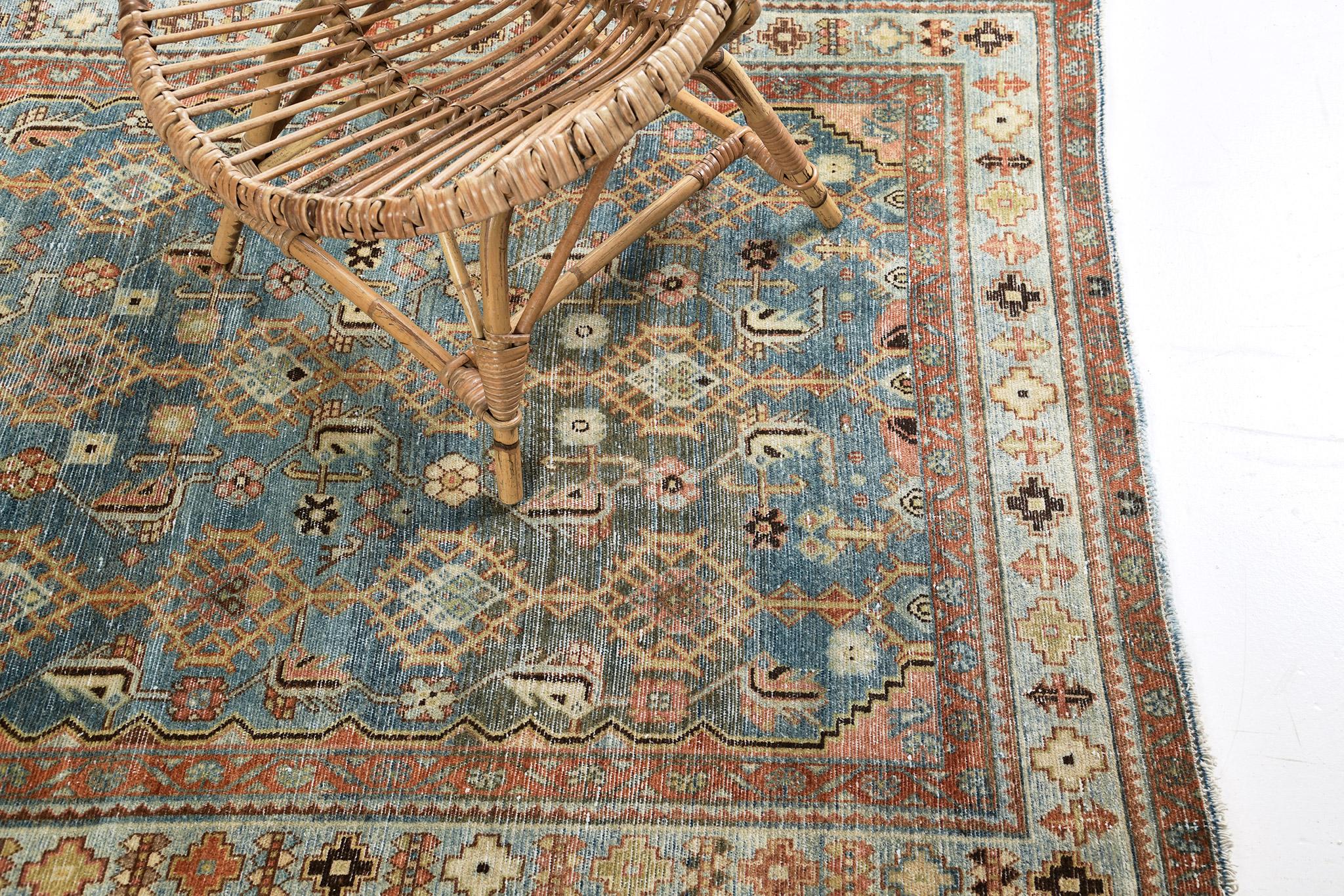 Early 20th Century Antique Persian Malayer 29737 For Sale