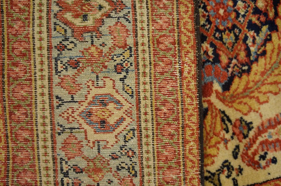 19th Century Persian Mishan Malayer Carpet ( 3'10