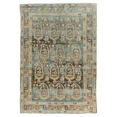 Tapis persan ancien Malayer de 3'6 x 5' pouces