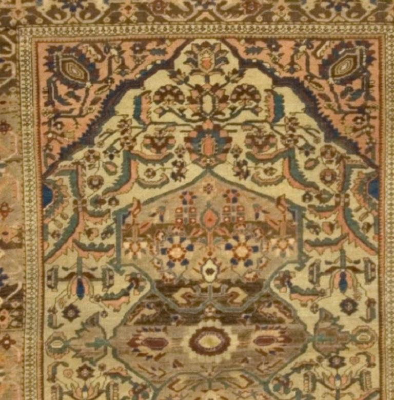 Antique Persian Malayer Area rug, 4'6 x 6'5. Malayer rugs comes from west Persia near Hamadan woven in a range of medallion and all-over designs they have a wonderful style that makes them excellent decorative pieces so suitable for today's designs