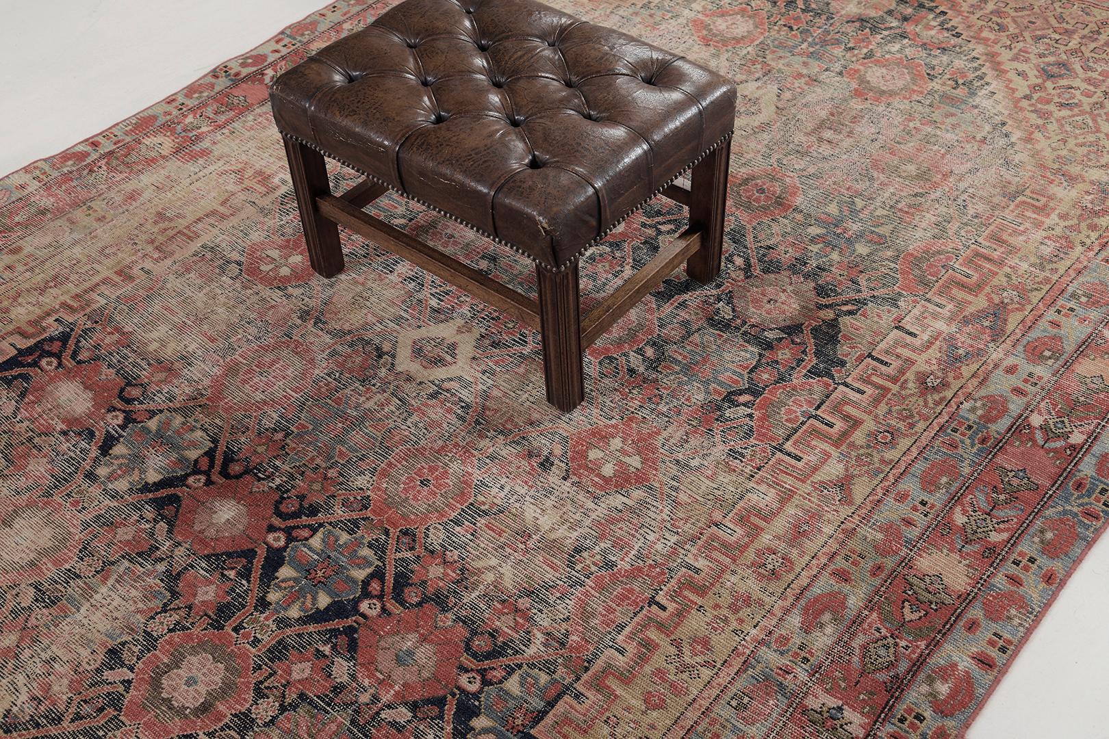 Tapis persan ancien Malayer par Mehraban en vente 3