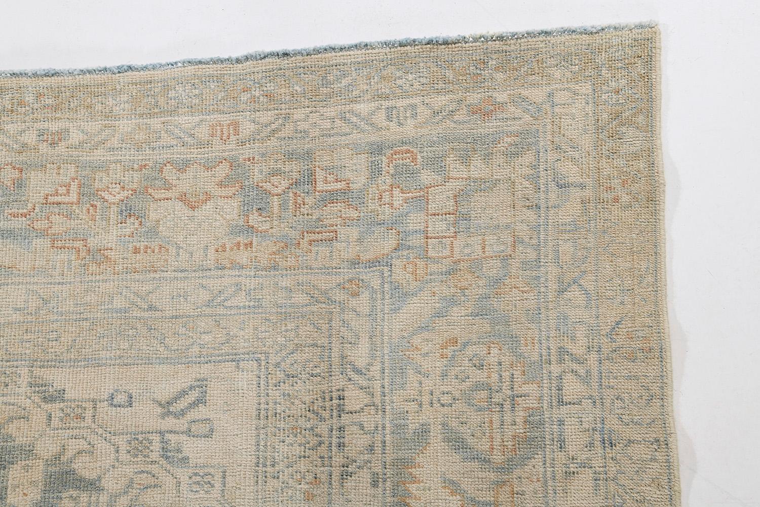 Hand-Woven Antique Persian Malayer by Mehraban Rugs For Sale