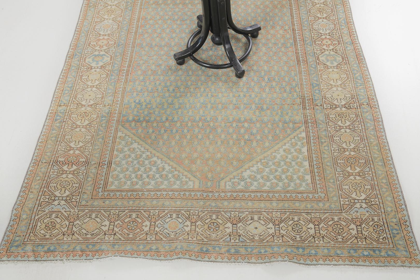 Early 20th Century Antique Persian Malayer by Mehraban Rugs For Sale