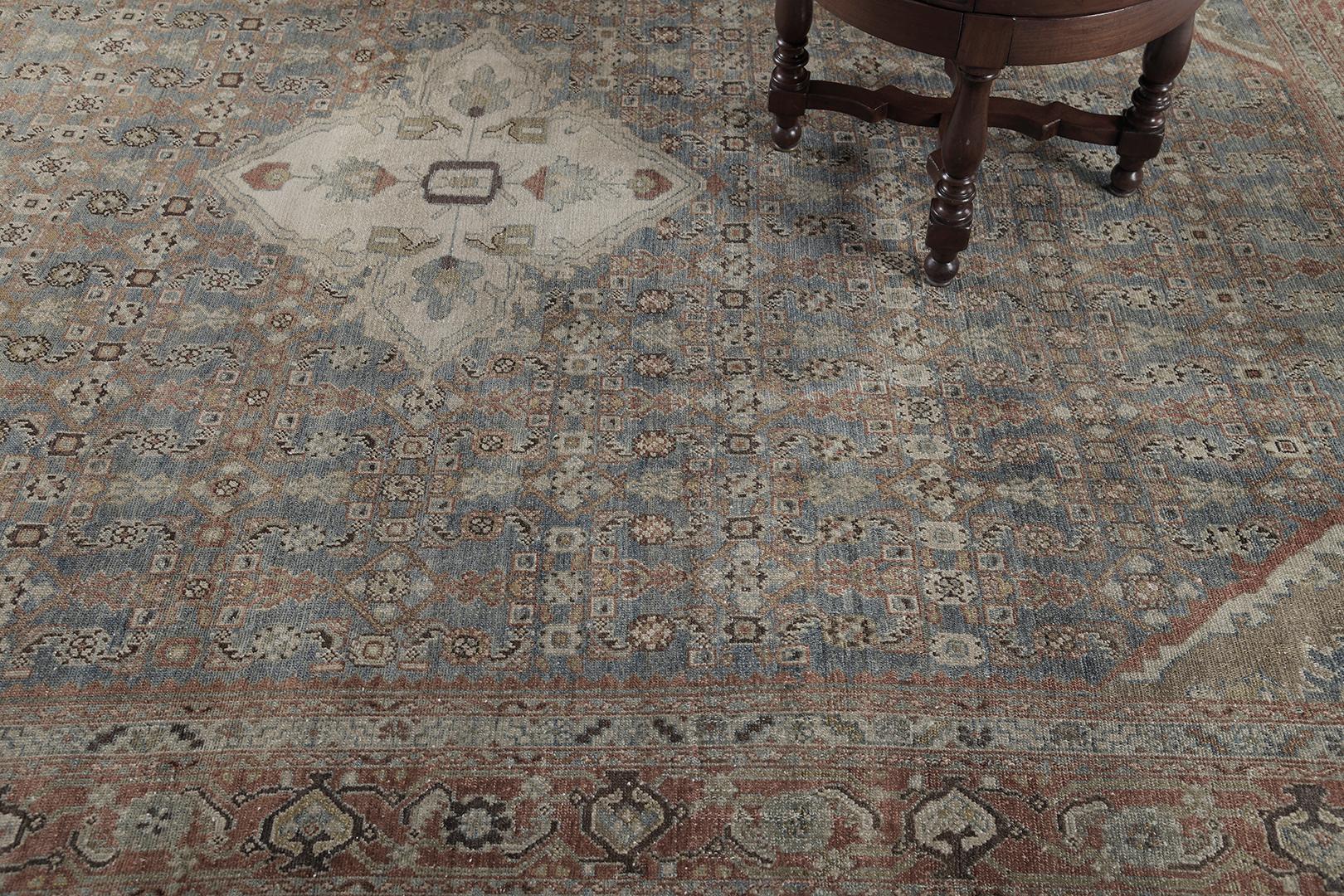 Antique Persian Malayer by Mehraban Rugs For Sale 1