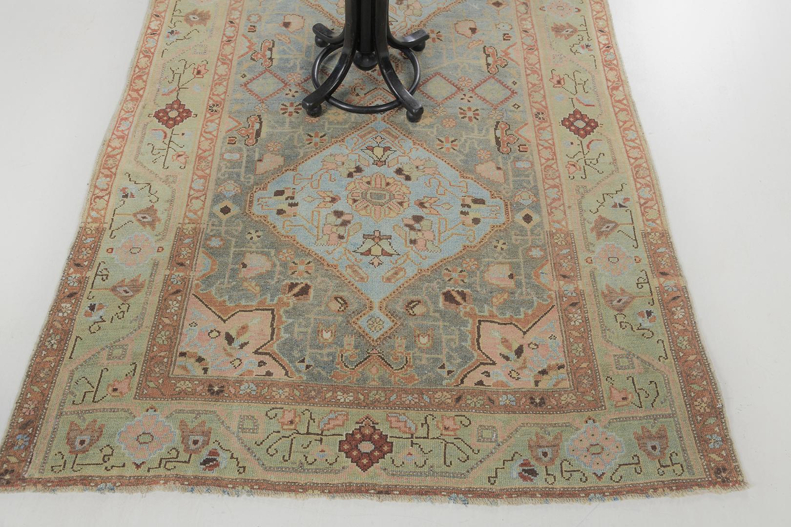 Antique Persian Malayer by Mehraban Rugs For Sale 3