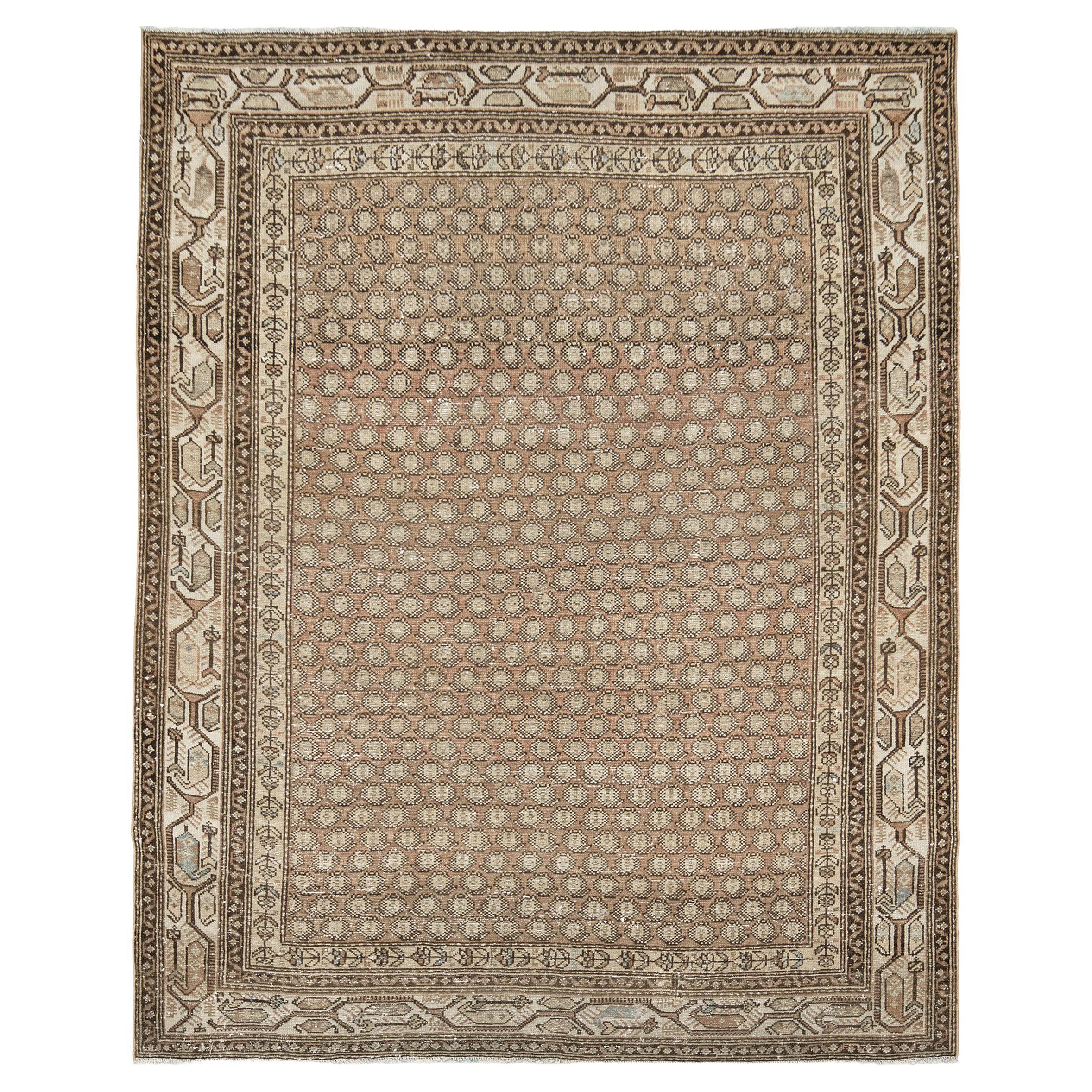 Antique Persian Malayer by Mehraban Rugs