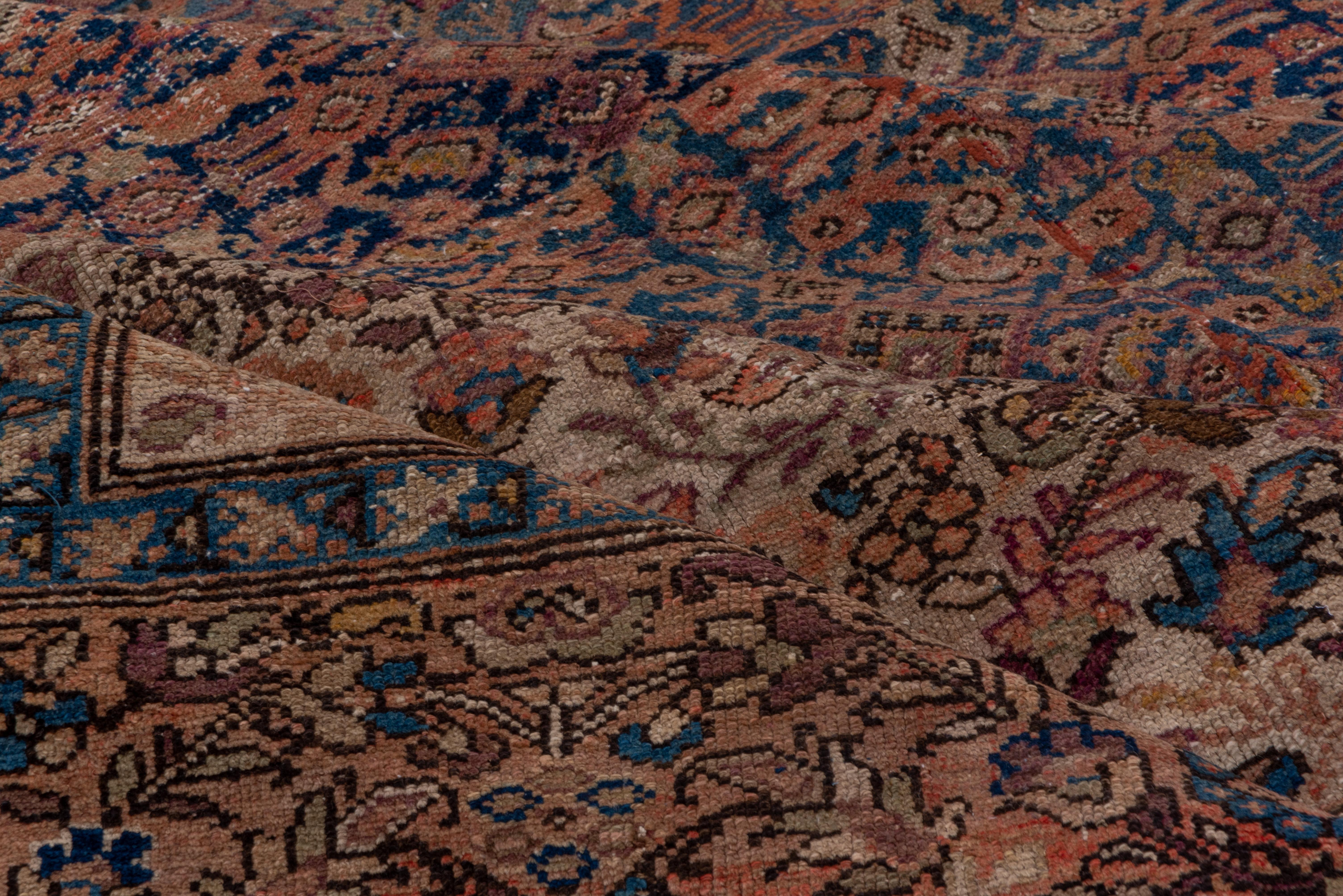 Wool Antique Persian Malayer Carpet, circa 1910s