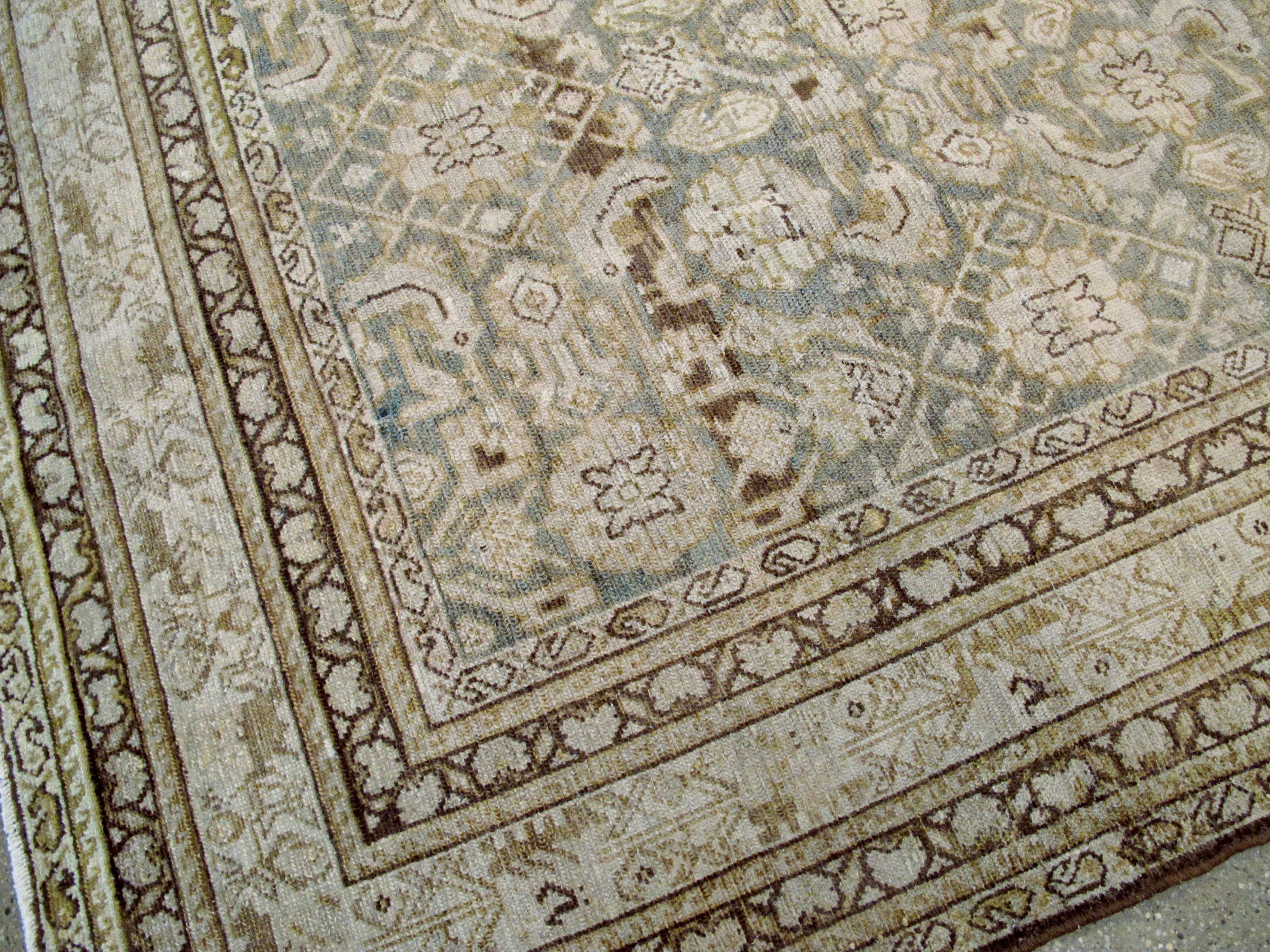 Antique Persian Malayer Carpet For Sale 5