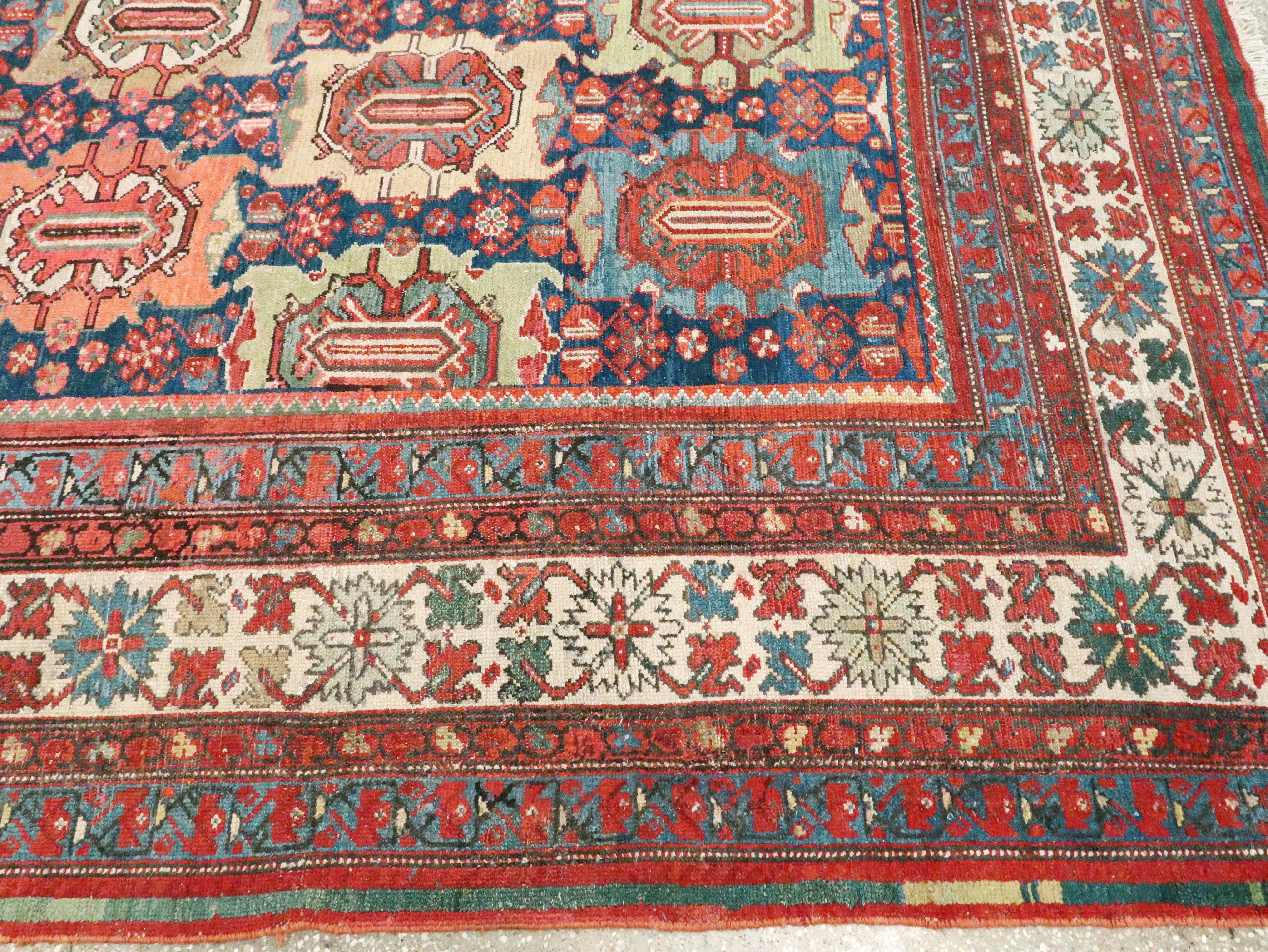 Antique Persian Malayer Carpet For Sale 5