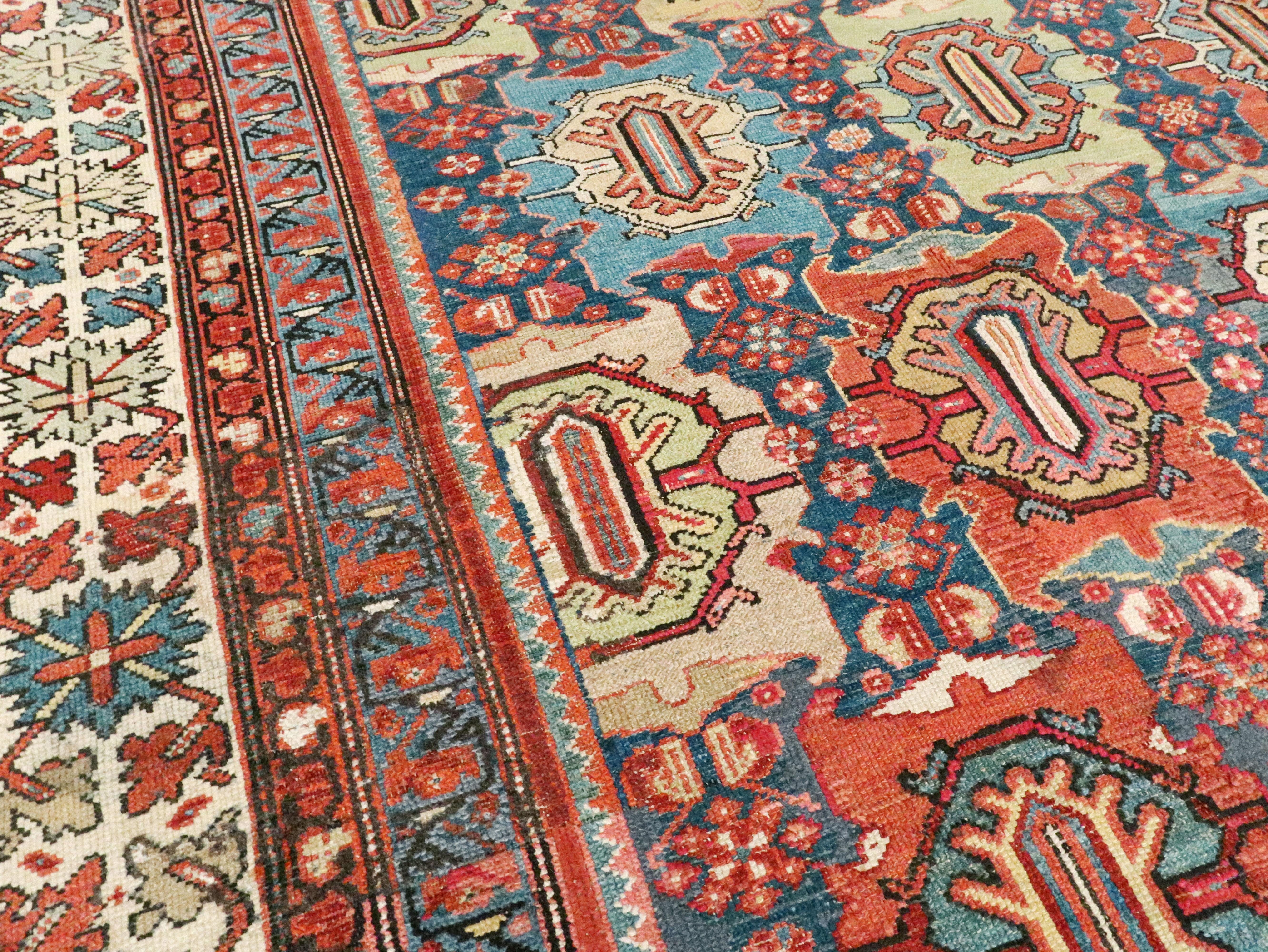 Antique Persian Malayer Carpet For Sale 1