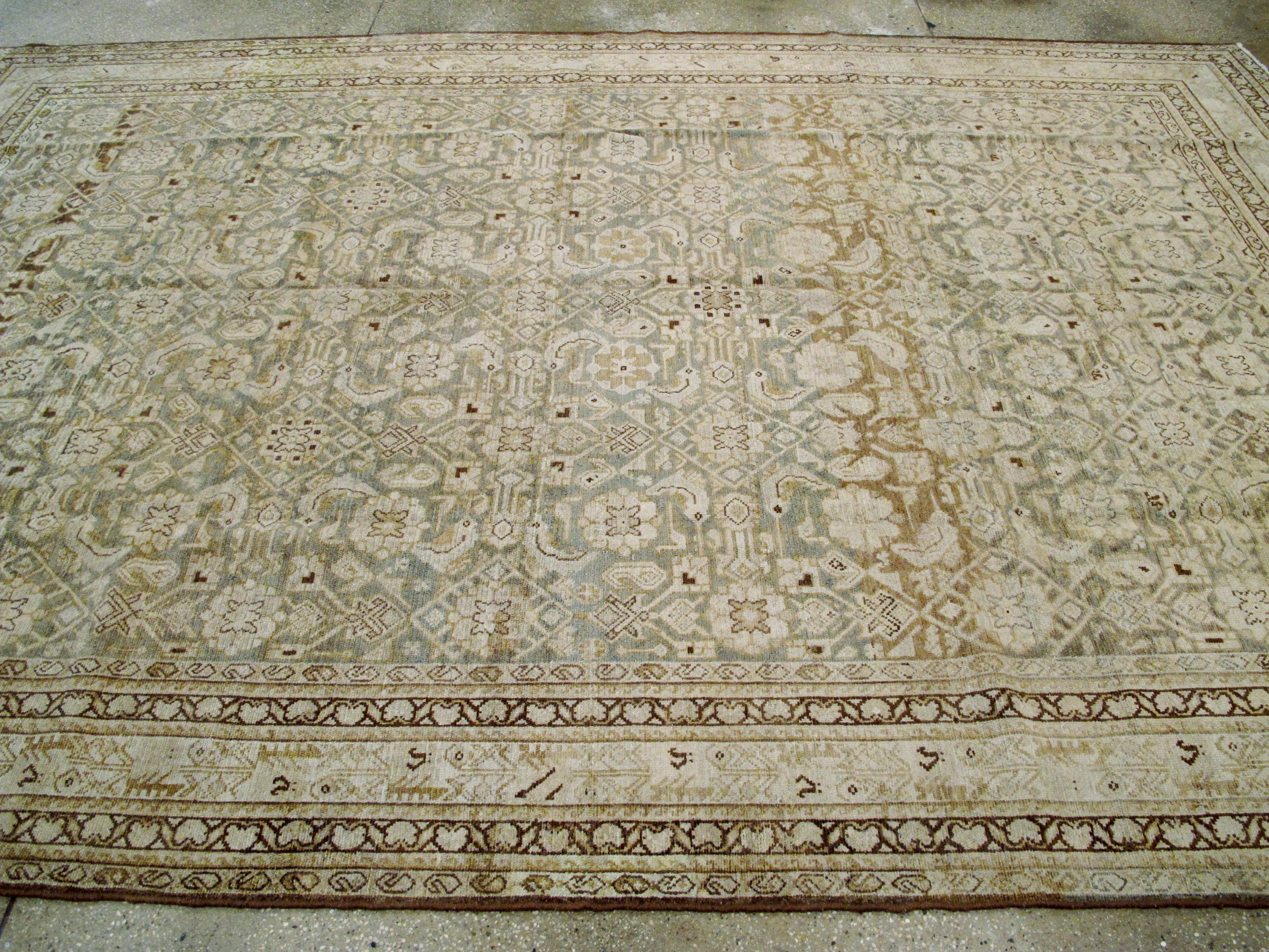 Antique Persian Malayer Carpet For Sale 3