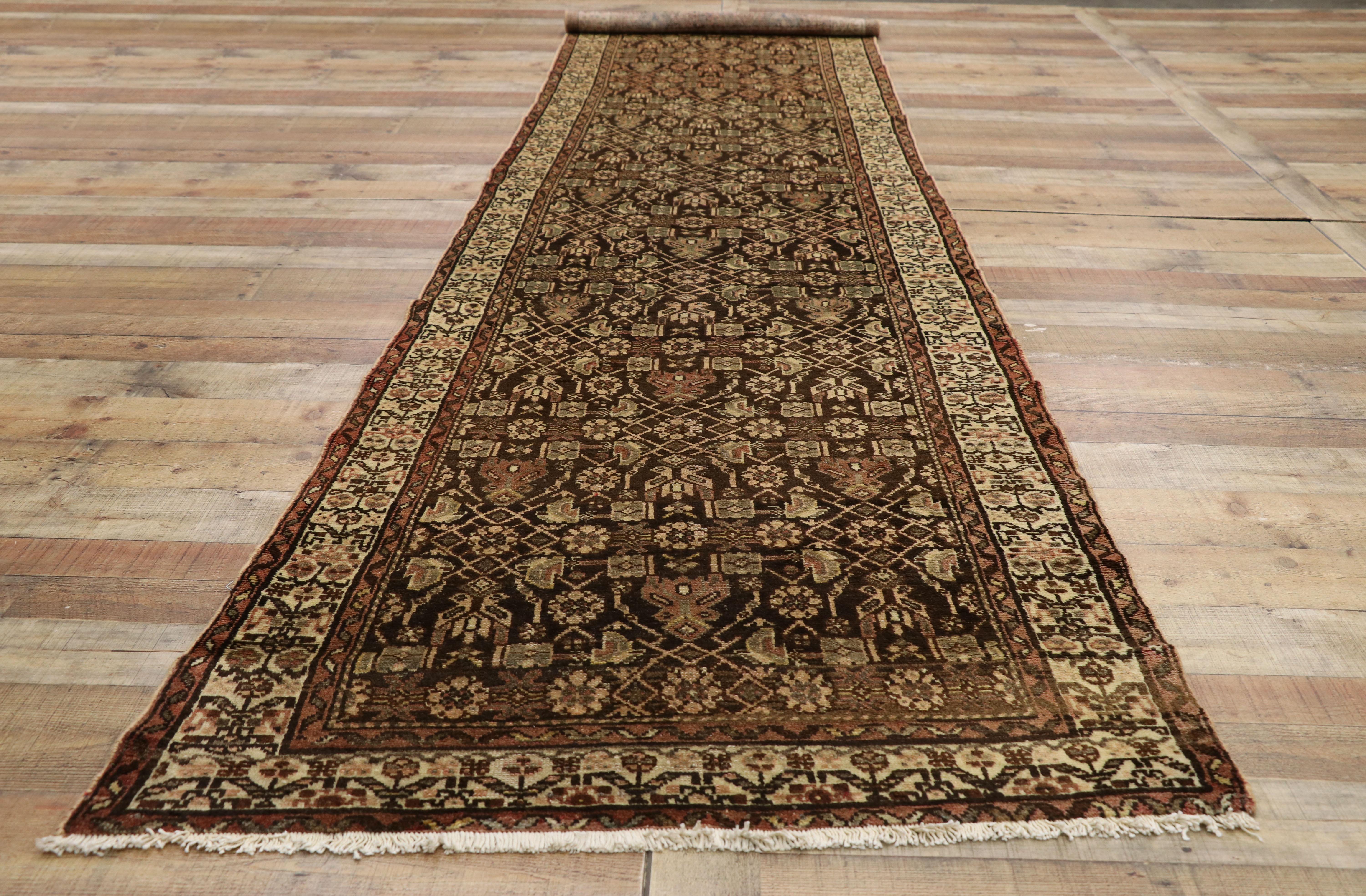 20ième siècle Tapis persan ancien Malayer en vente
