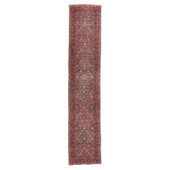 Antique Persian Malayer Carpet Runner with Traditional Style, 03'03 x 15'09
