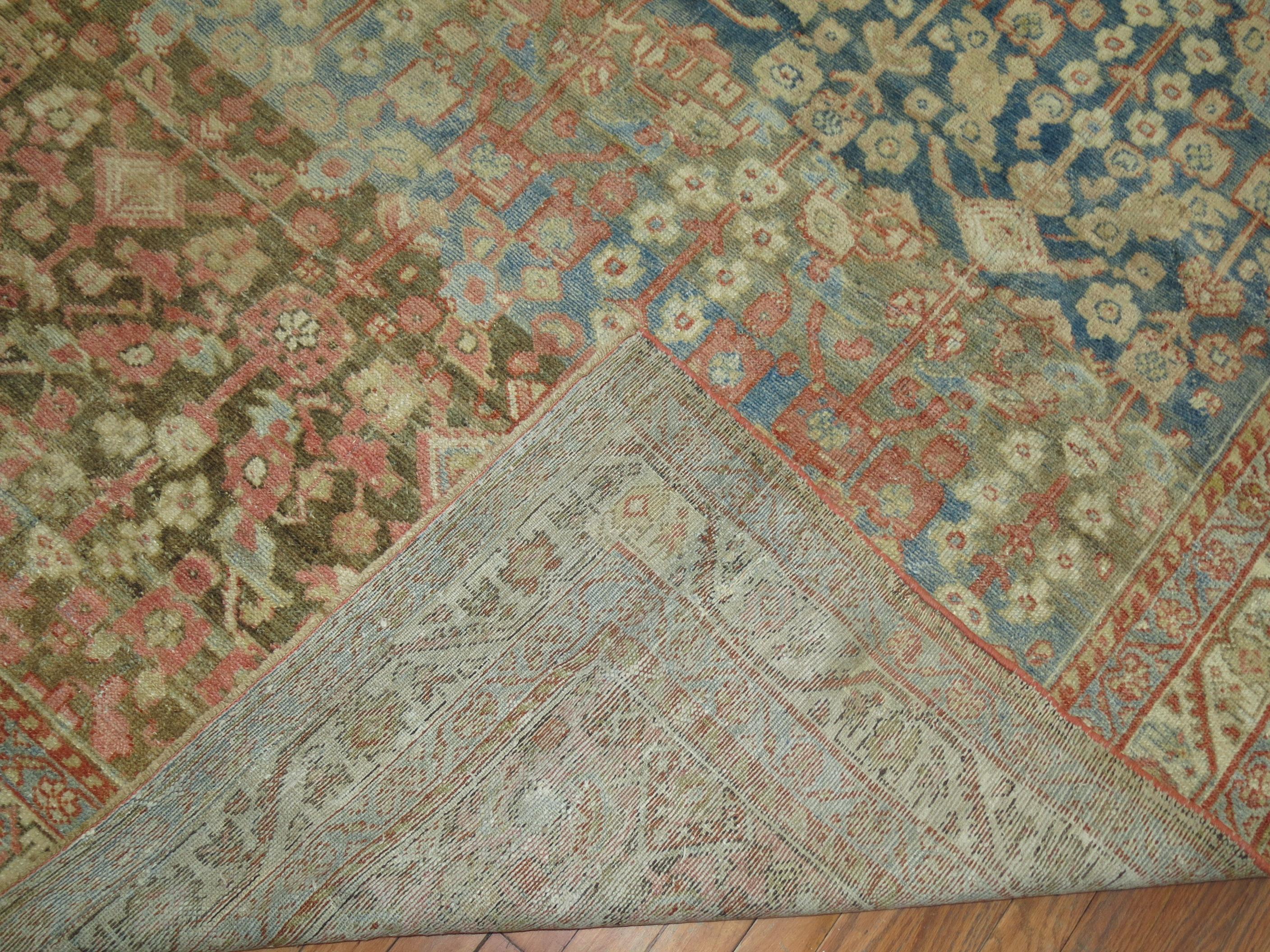 Antique Persian Malayer Corridor Rug In Excellent Condition In New York, NY