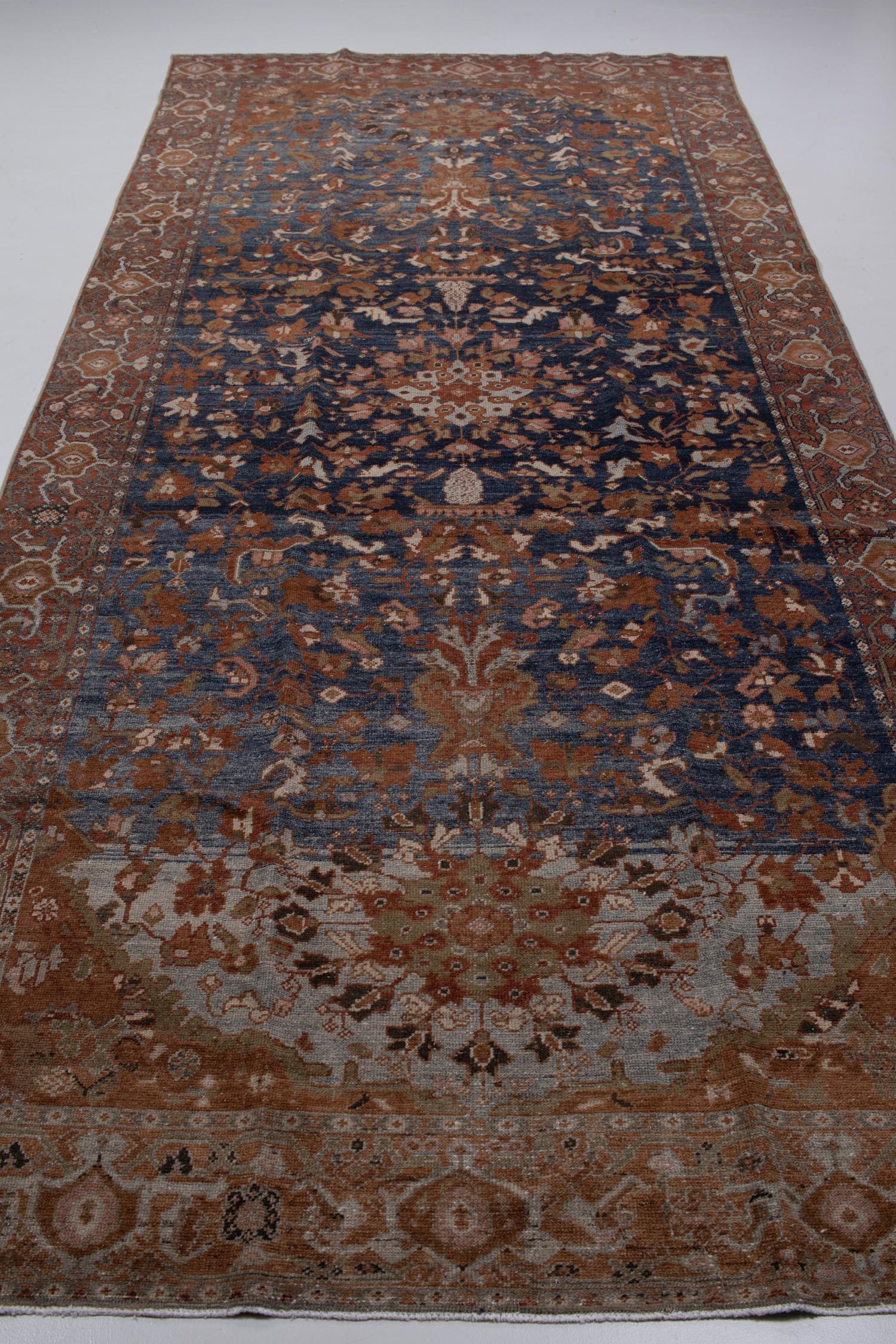 Antique Persian Malayer Gallery Rug For Sale 1