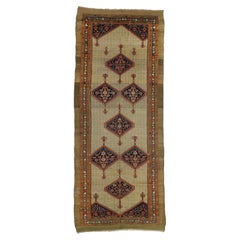 Antique Persian Malayer Gallery Rug with Arts and Crafts Style