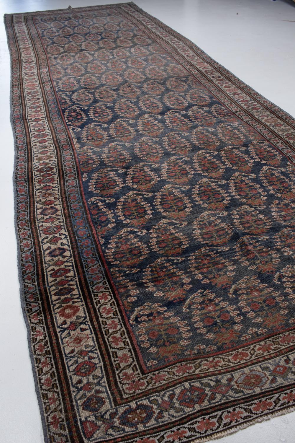 Antique Persian Malayer Gallery Runner Rug For Sale 2