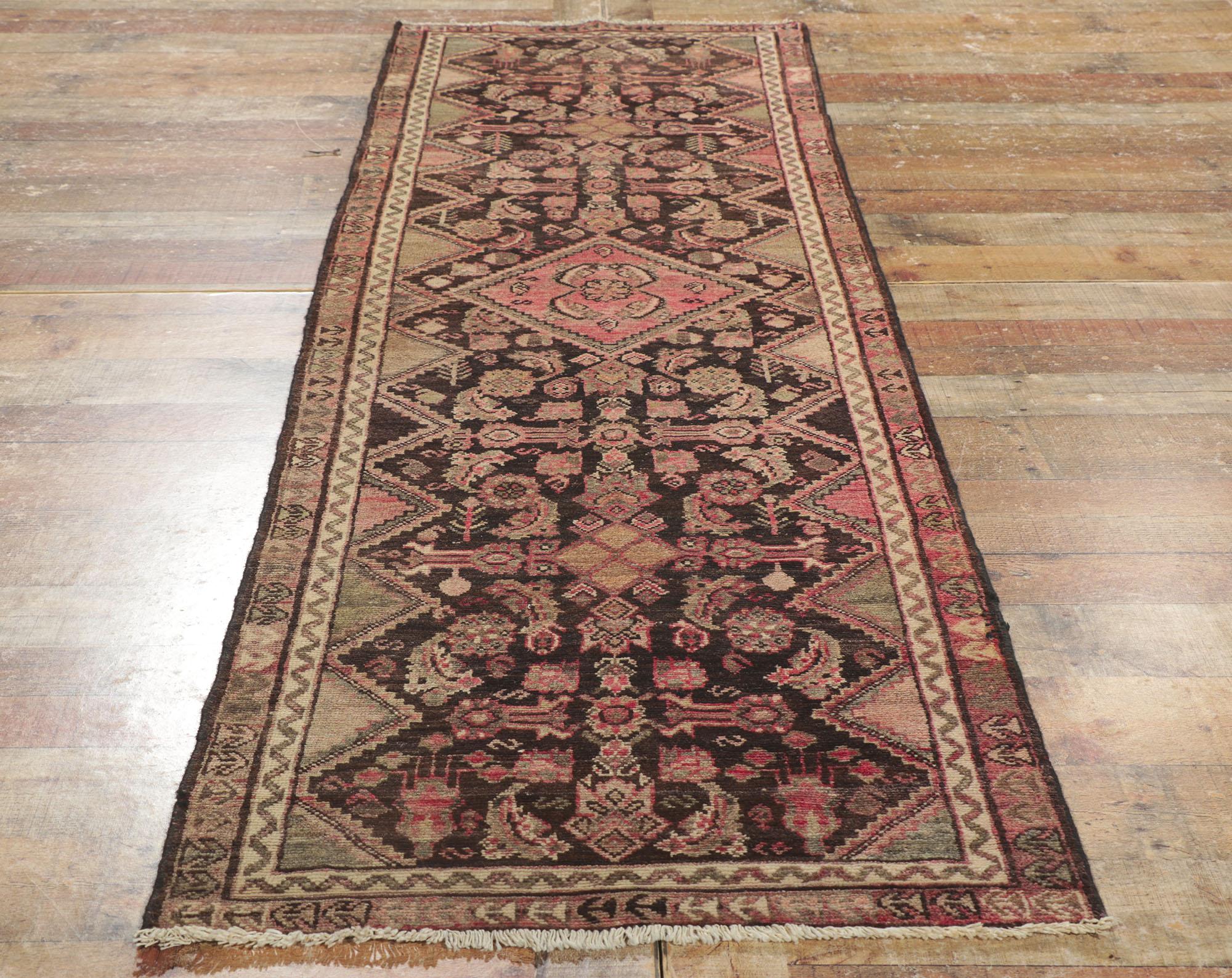 Antique Persian Malayer Hallway Rug For Sale 1