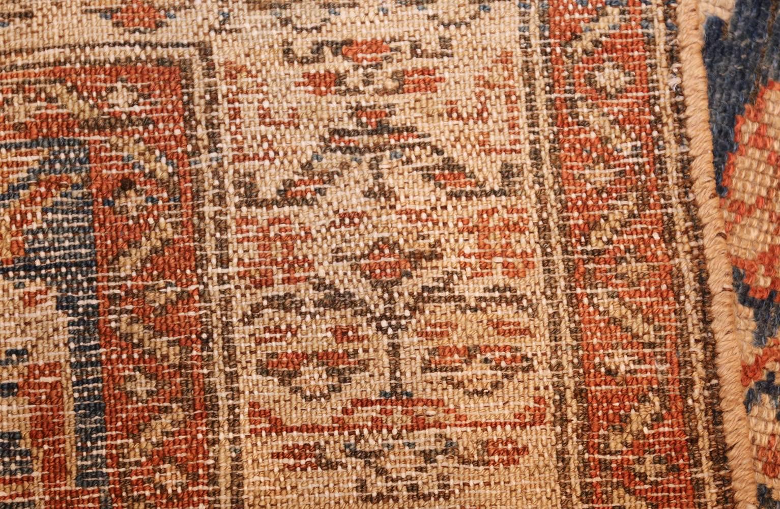 Antique Persian Malayer Hallway Runner Rug. Size: 3 ft 2 in x 16 ft 10 in  2