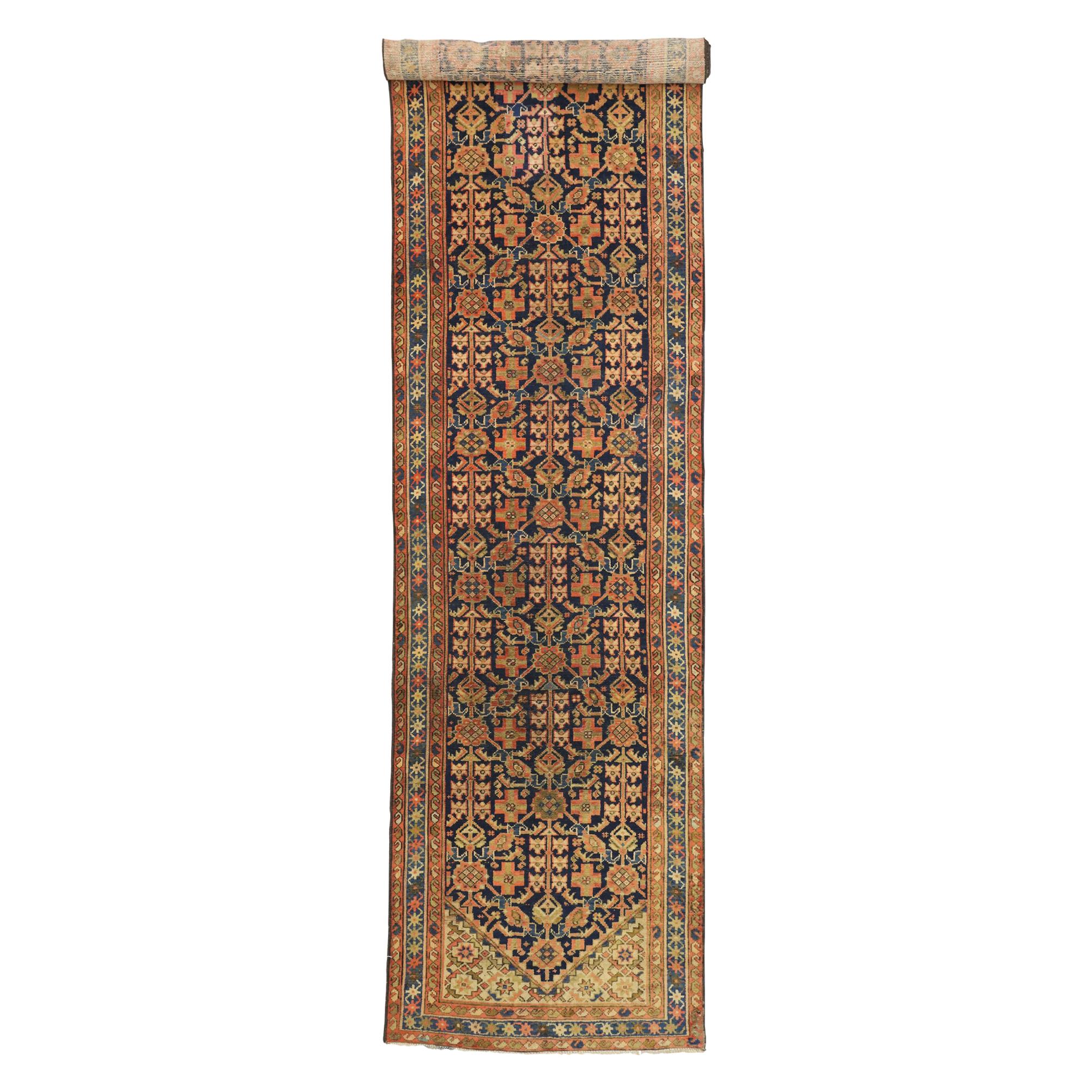 Antique Persian Malayer Rug For Sale