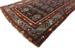Antique Persian Malayer Hallway Runner with Modern Parisian Style