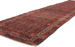 Antique Persian Malayer Rug, Tribal Enchantment Meets Pacific Northwest