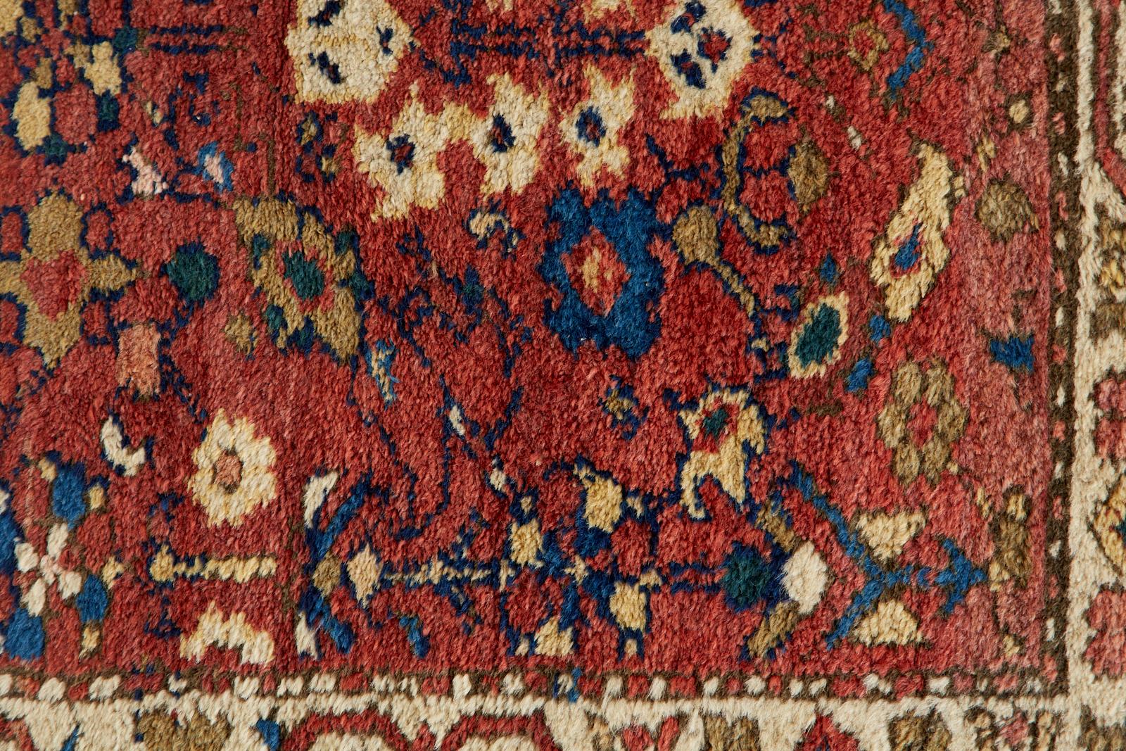 Antique Persian Malayer Hand Knotted Rug For Sale 10
