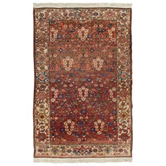 Used Persian Malayer Hand Knotted Rug