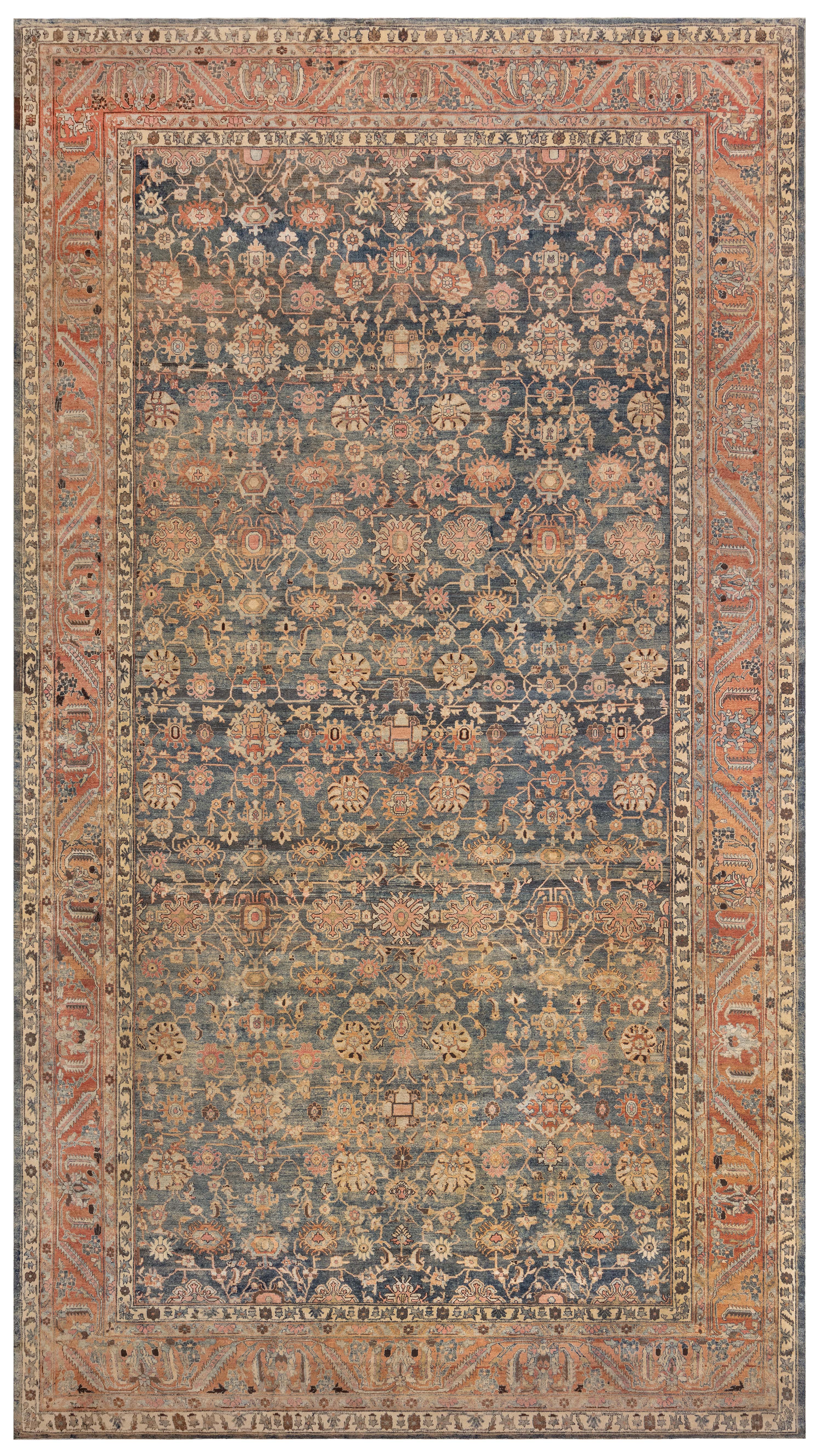 Tapis persan Malayer ancien fait à la main Doris Leslie Blau en vente