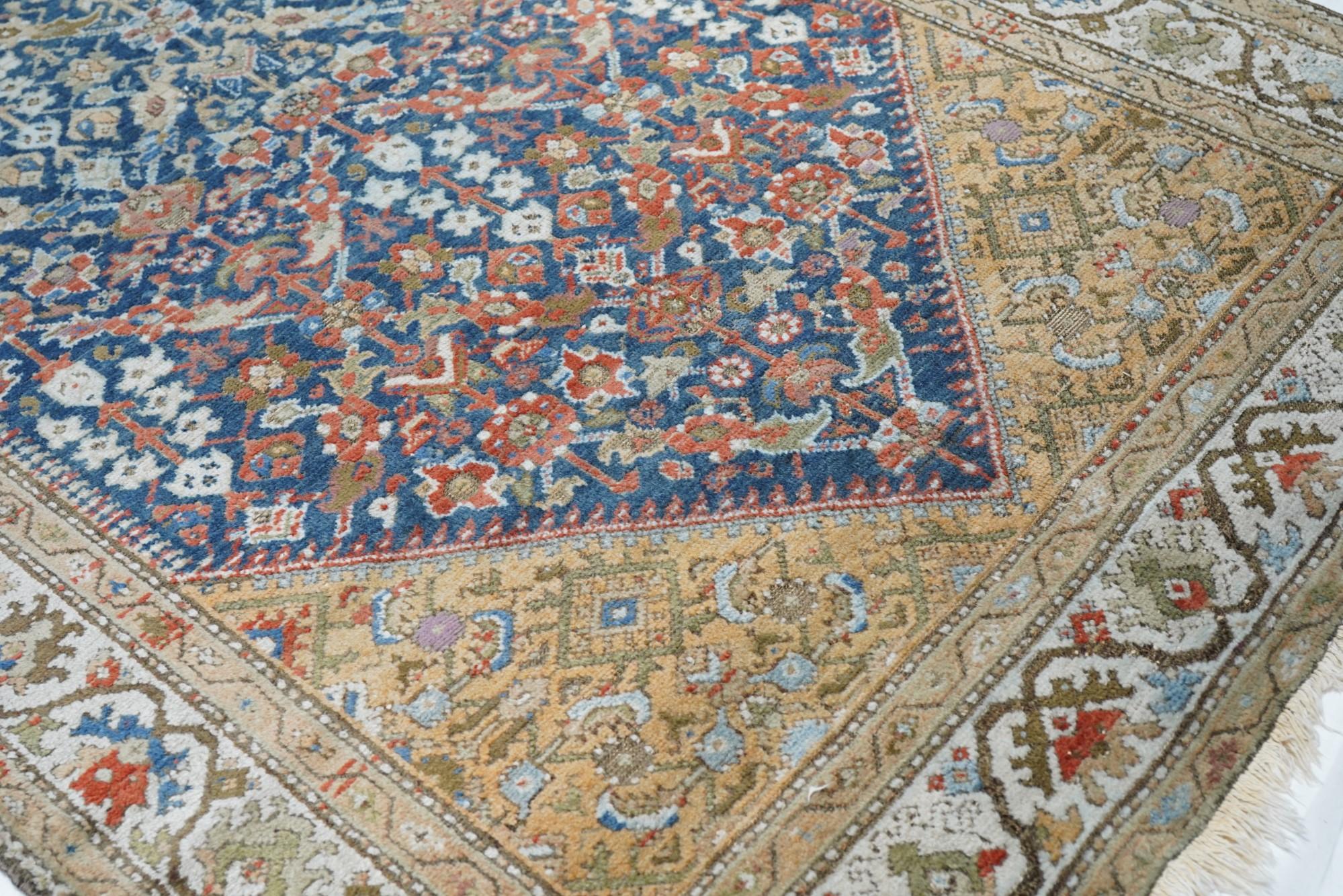 Antique Persian Malayer Long Rug 5'3'' x 12'0'' For Sale 3