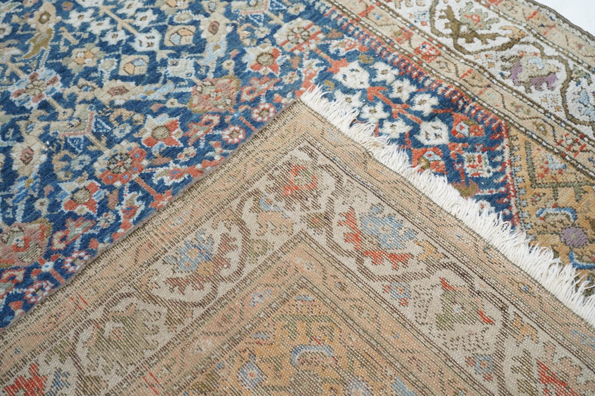 Antique Persian Malayer Long Rug 5'3'' x 12'0'' For Sale 4