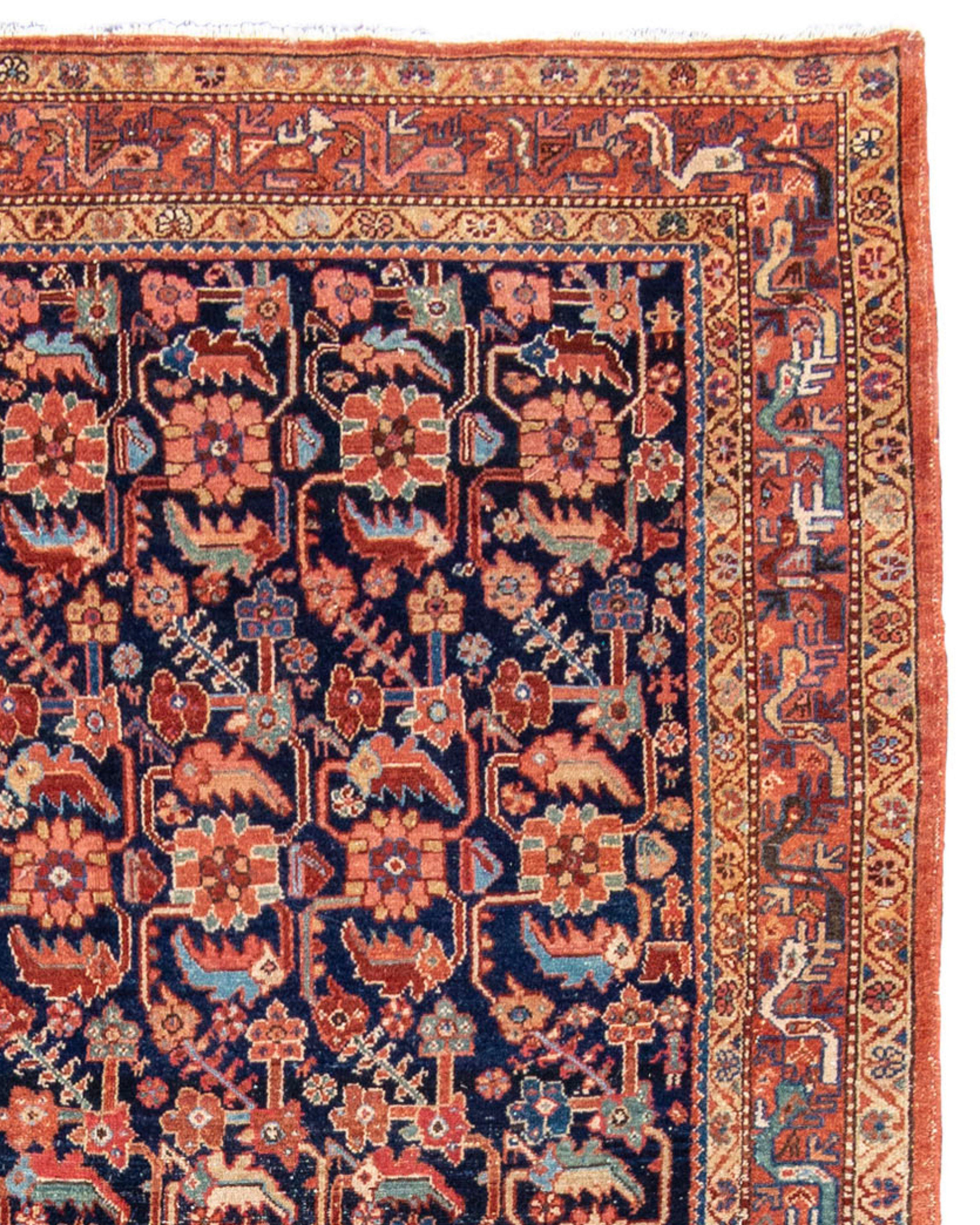 Antique Persian Malayer Long Rug, c. 1900

Additional Information:
Dimensions: 6'5