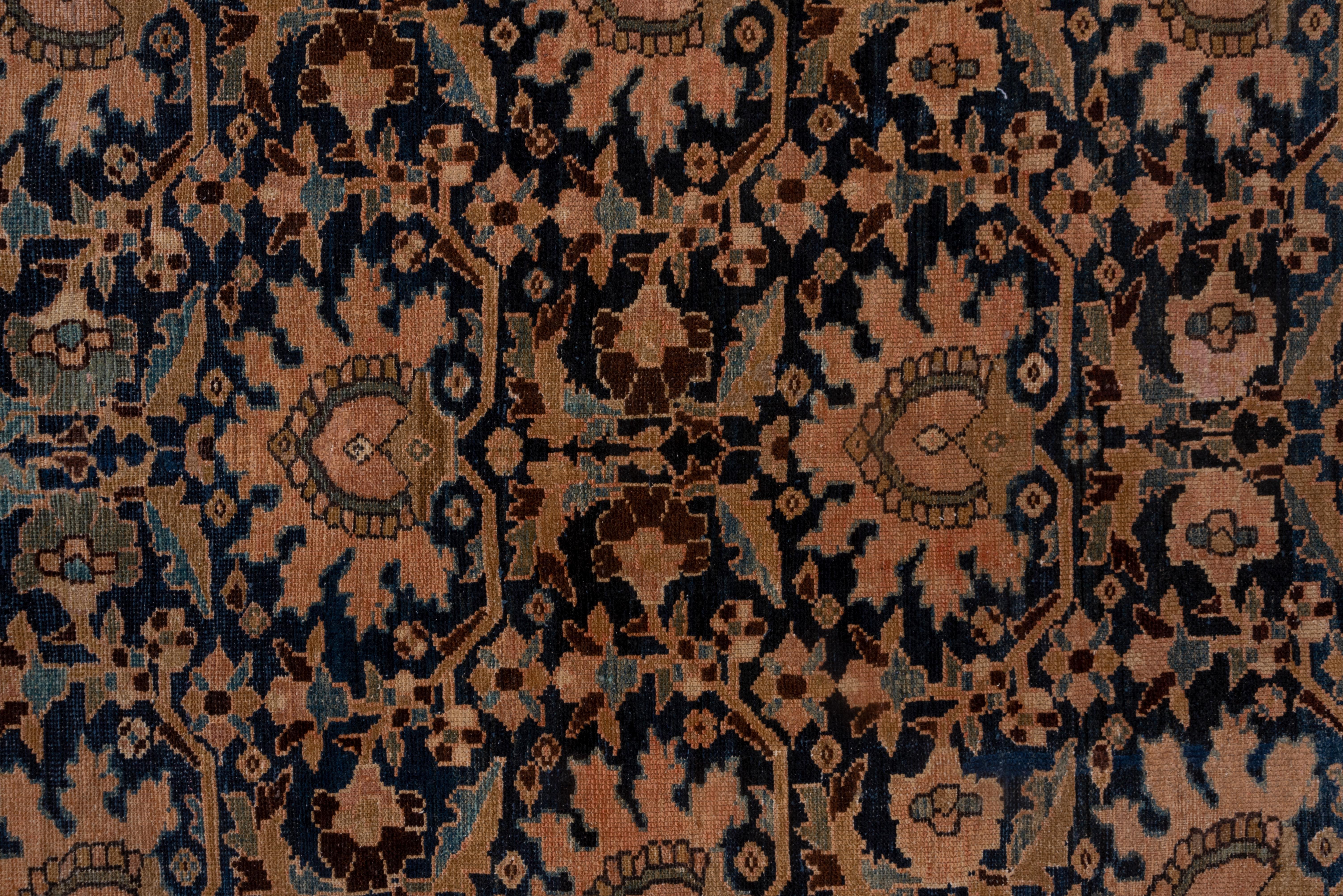 Hand-Knotted Antique Persian Malayer Mansion Gallery Carpet, circa 1910s For Sale