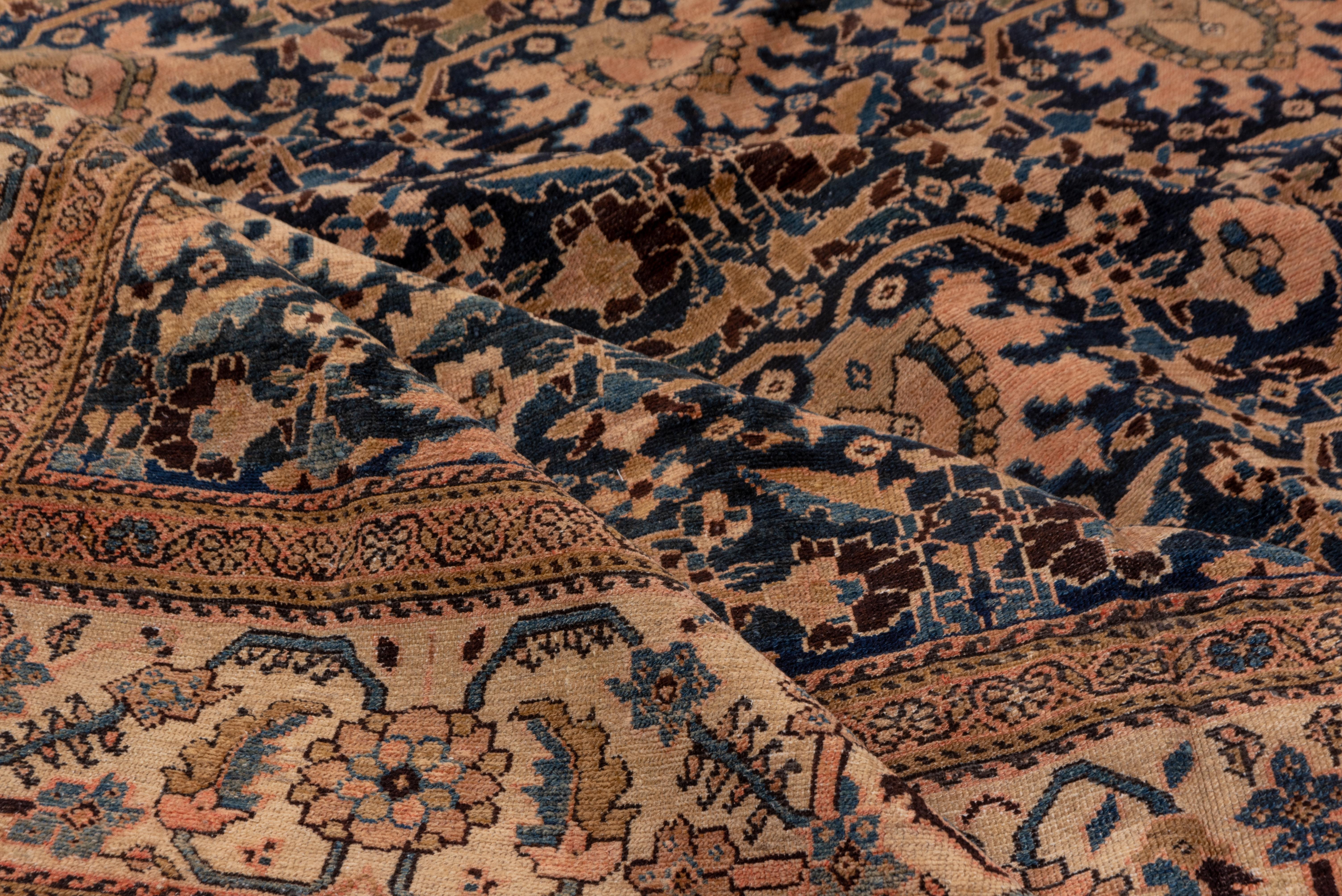 Wool Antique Persian Malayer Mansion Gallery Carpet, circa 1910s For Sale