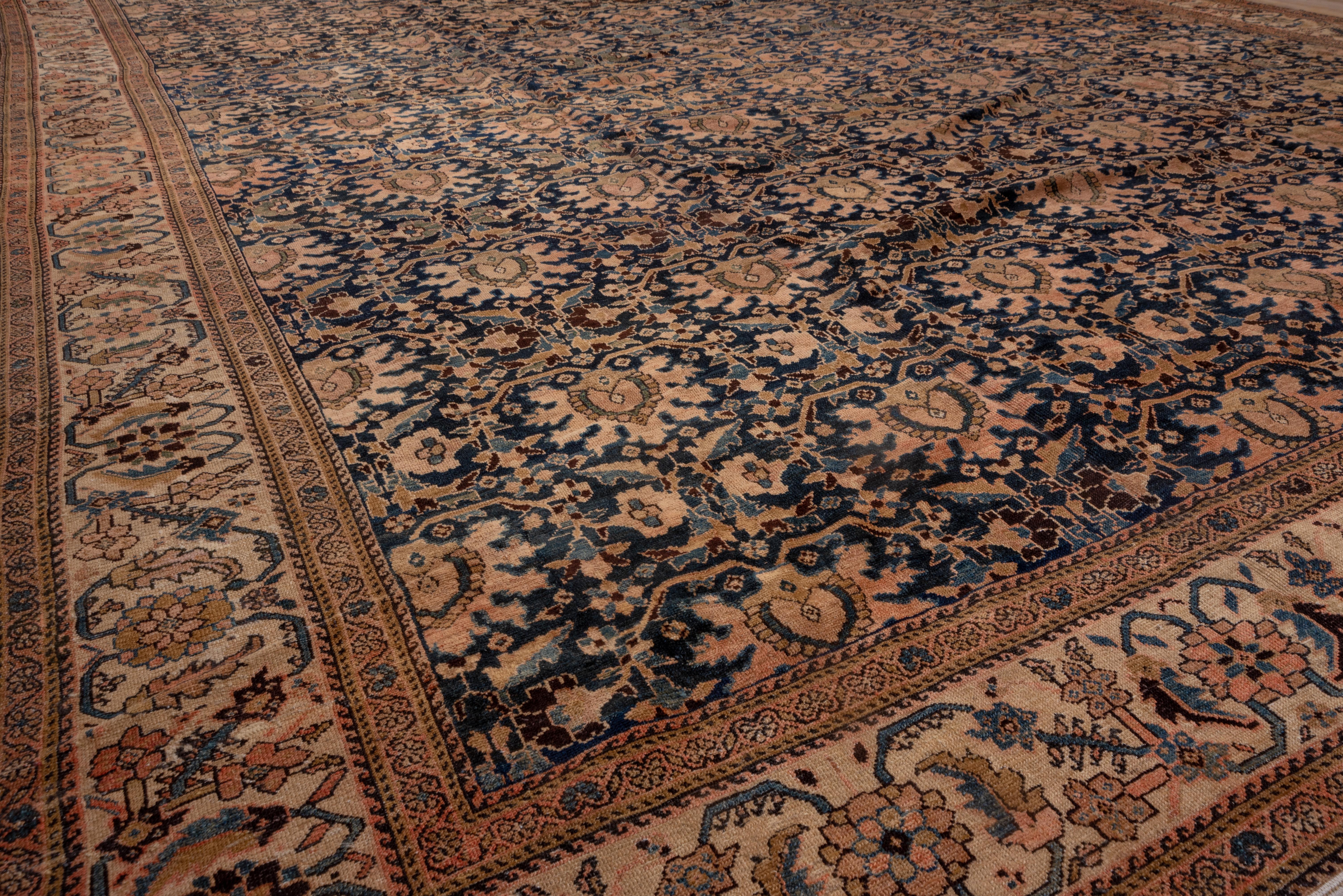 Antique Persian Malayer Mansion Gallery Carpet, circa 1910s For Sale 2
