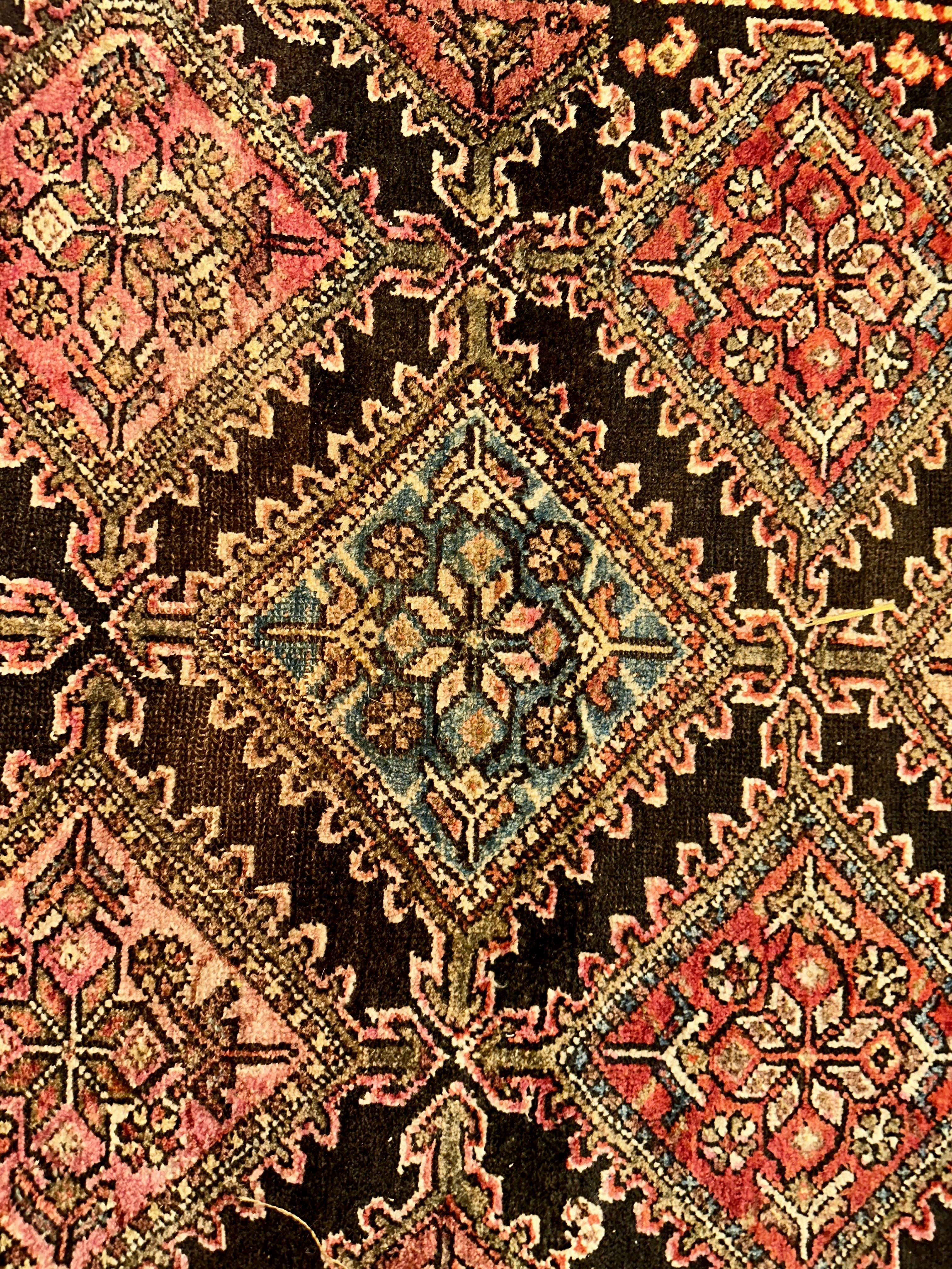 Ancien tapis persan Mamayer - RR5262 en vente 3