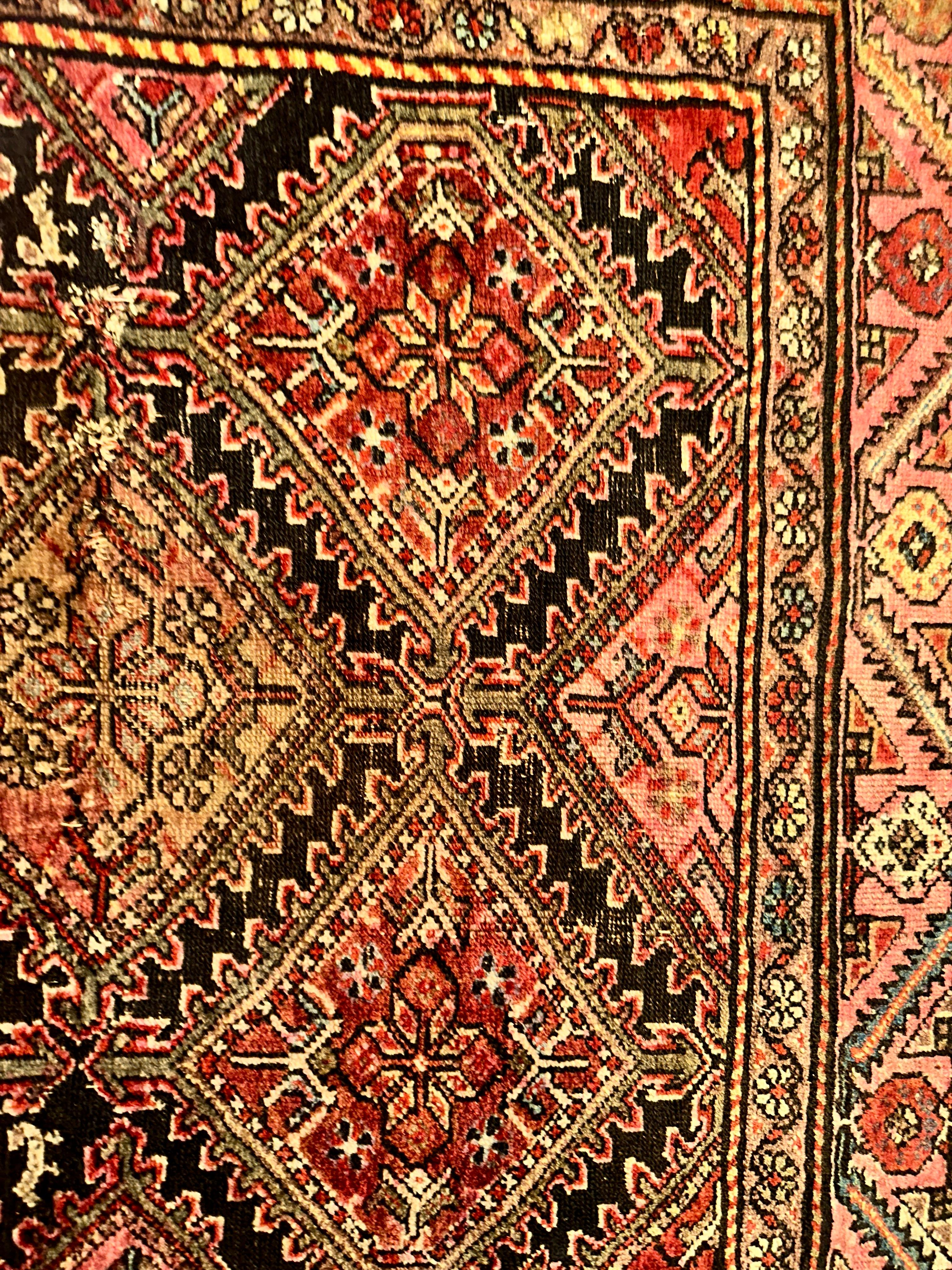 Ancien tapis persan Mamayer - RR5262 en vente 5