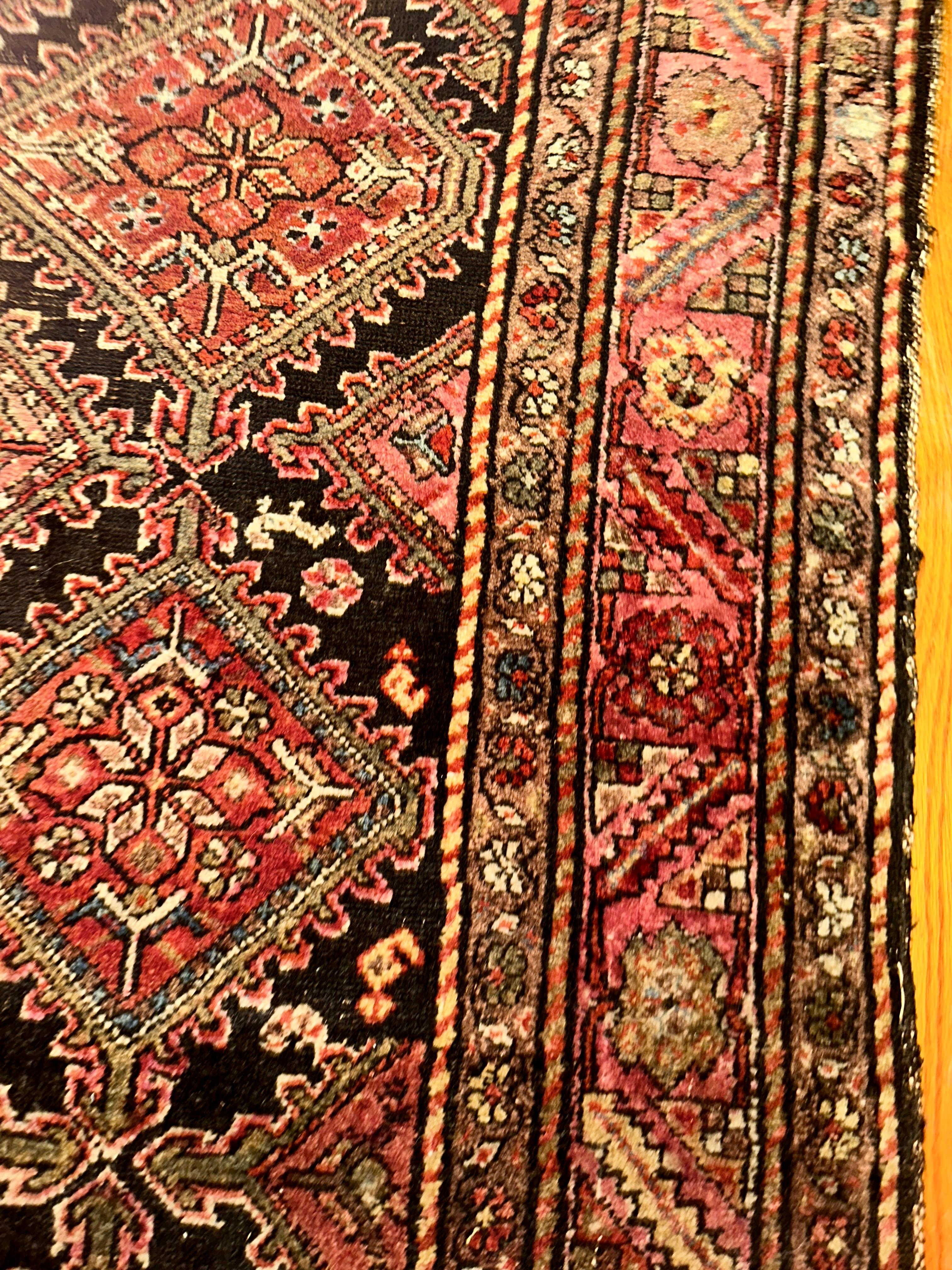 Ancien tapis persan Mamayer - RR5262 en vente 6