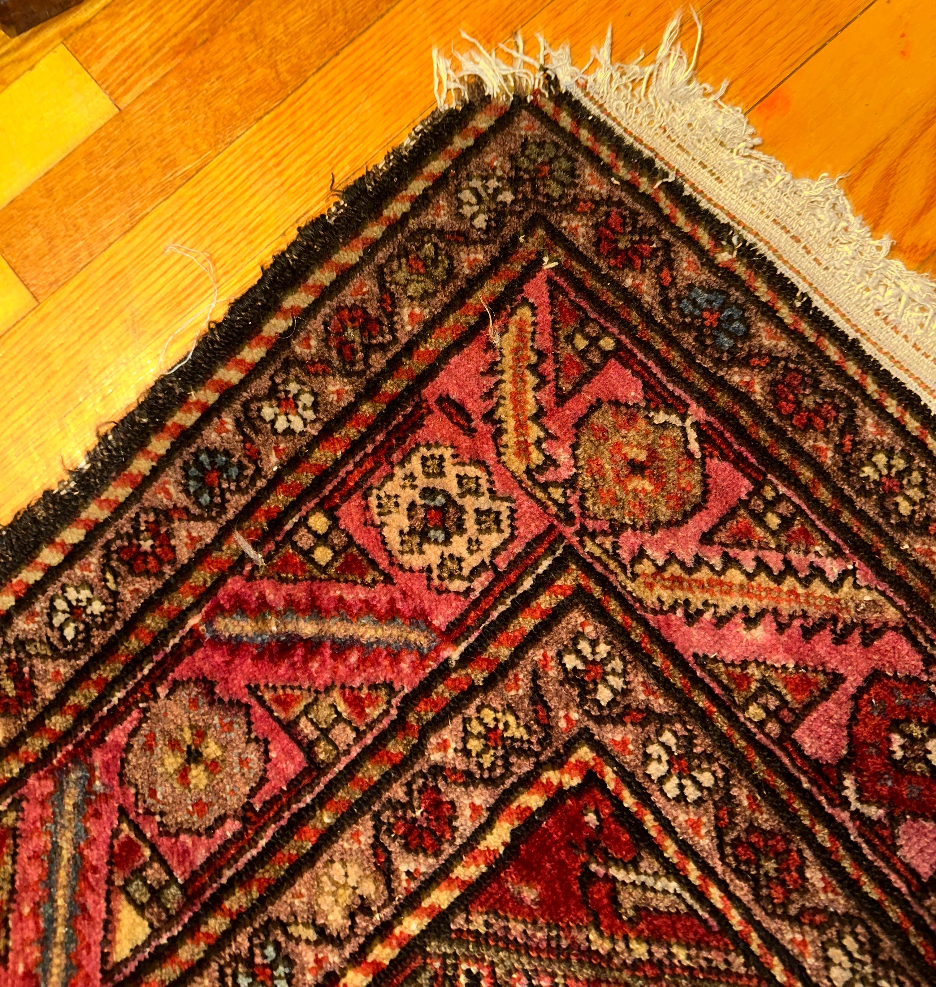 XIXe siècle Ancien tapis persan Mamayer - RR5262 en vente