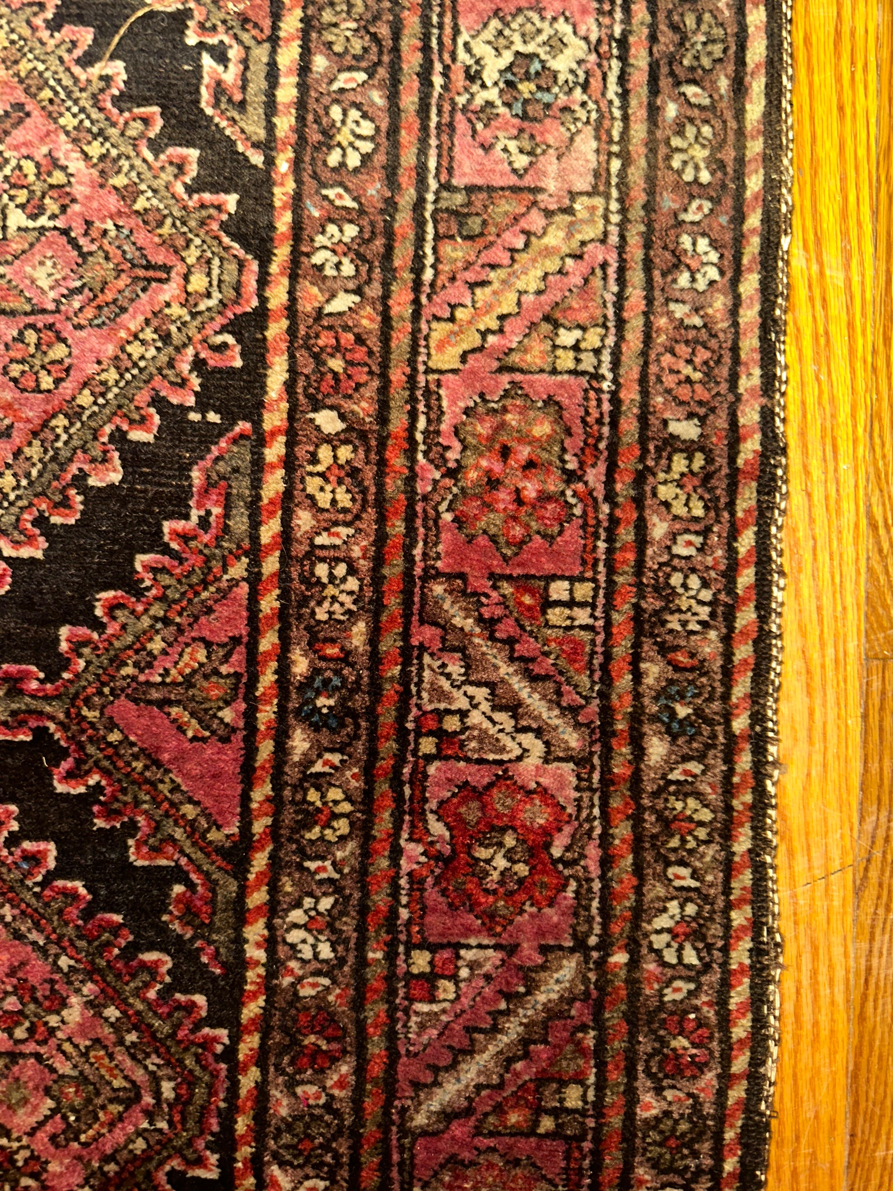 Ancien tapis persan Mamayer - RR5262 en vente 1