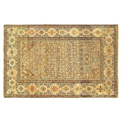 Antique Persian Malayer Oriental Rug, in Small Size, W/ Herati Design