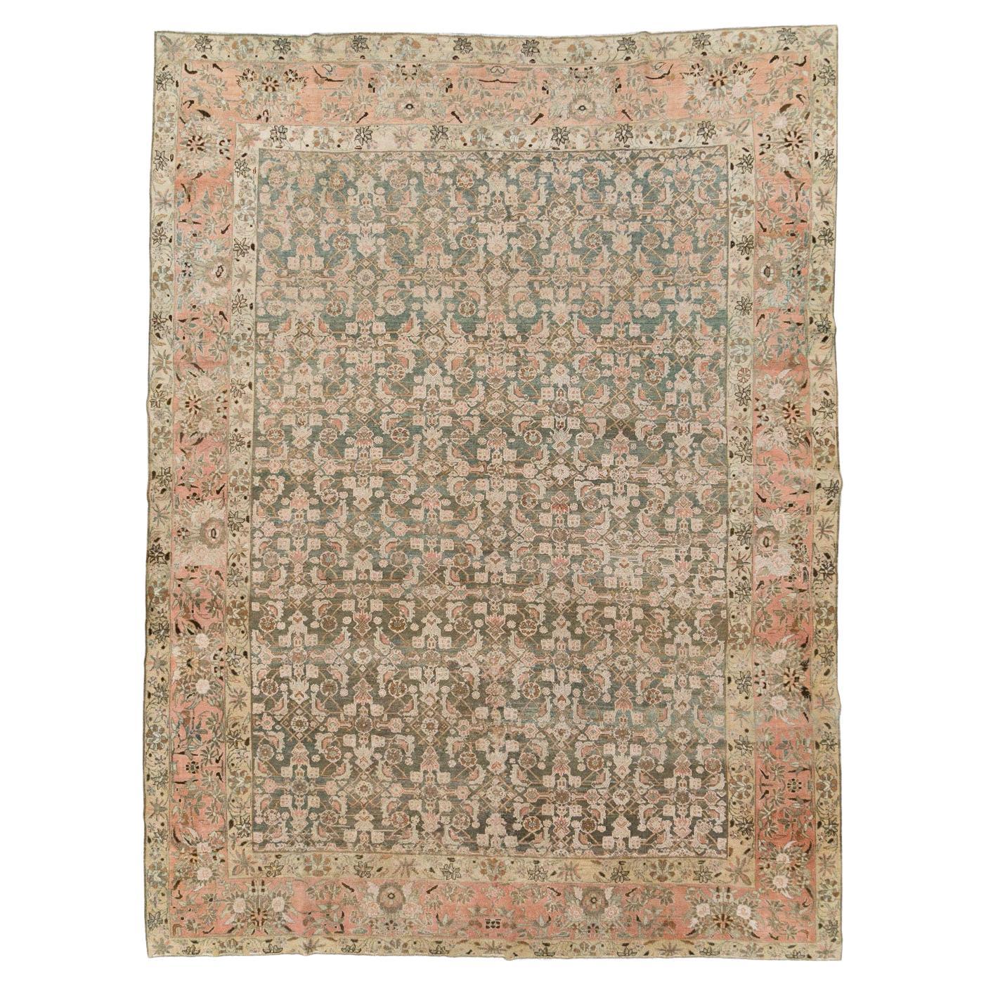 Antiker persischer Malayer-Teppich in Zimmergröße