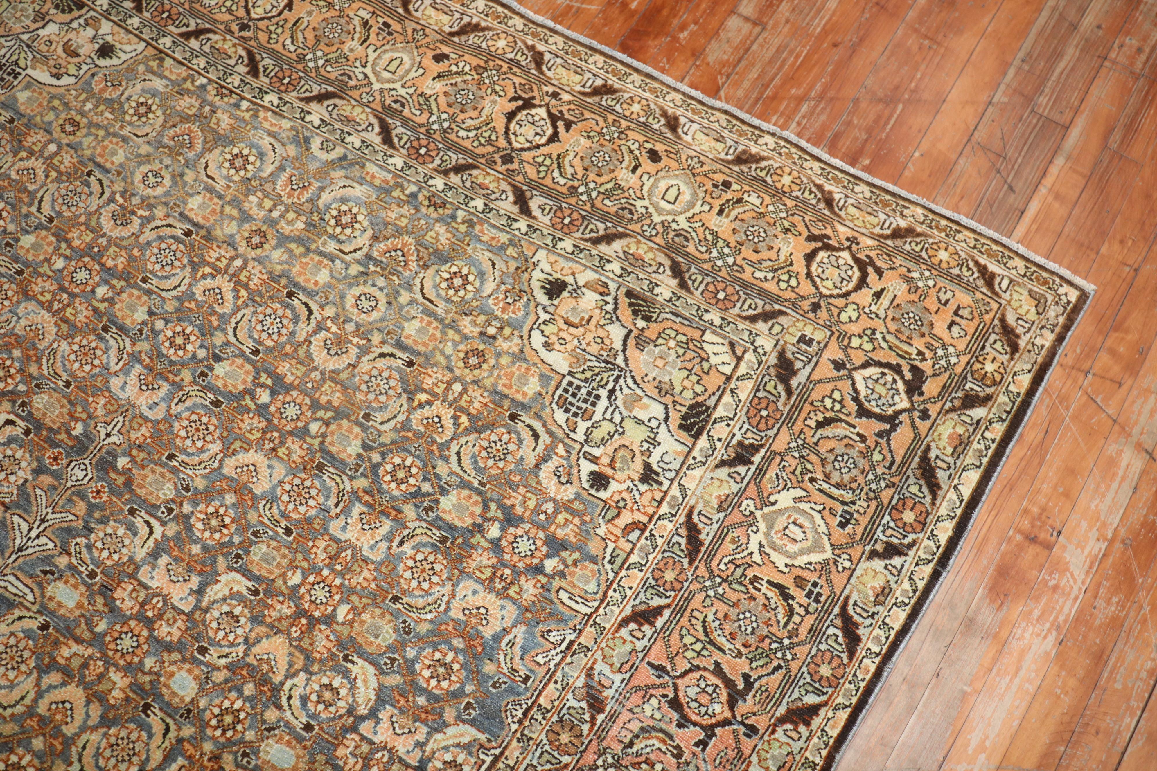 20th Century Antique Persian Malayer Room Size Rug