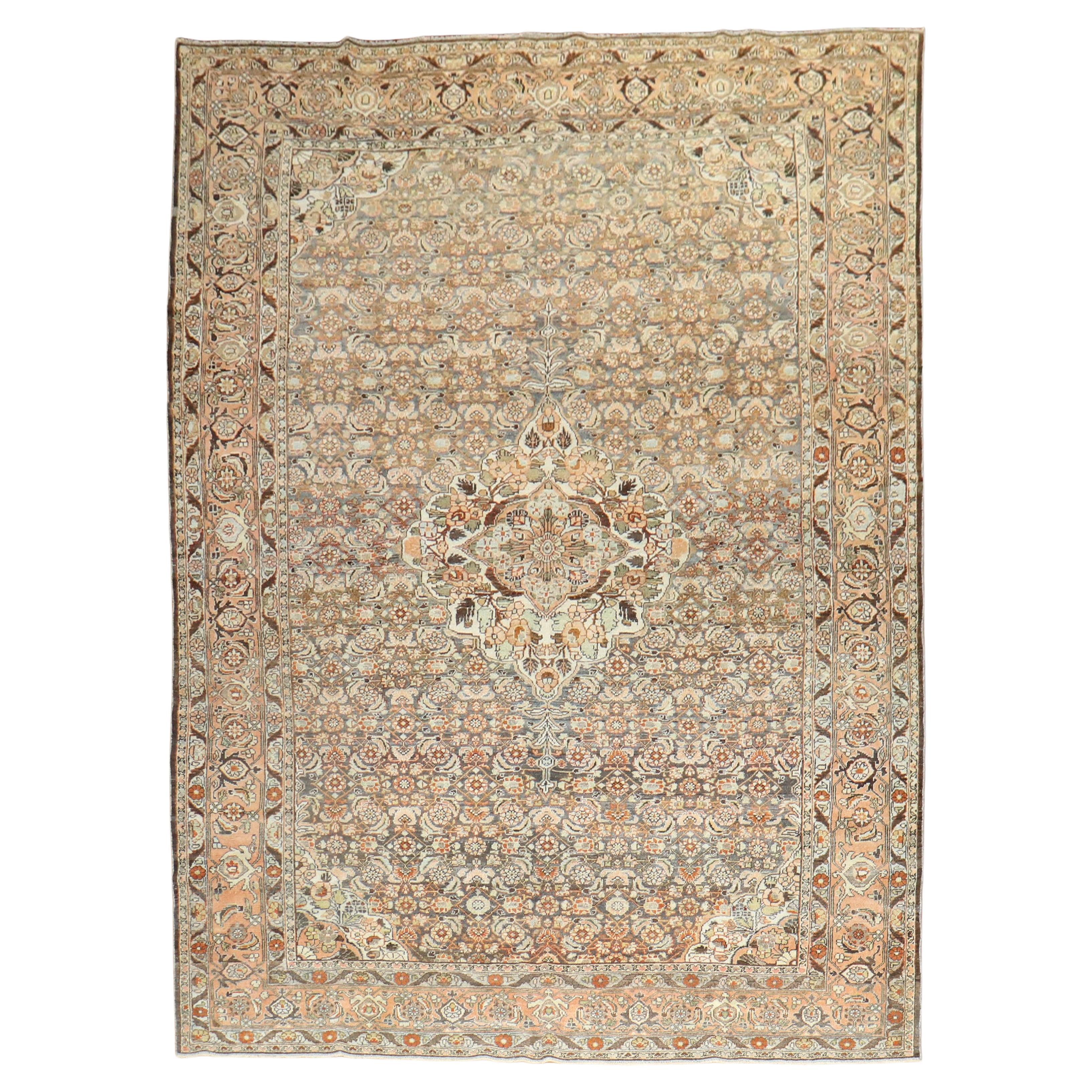 Antique Persian Malayer Room Size Rug