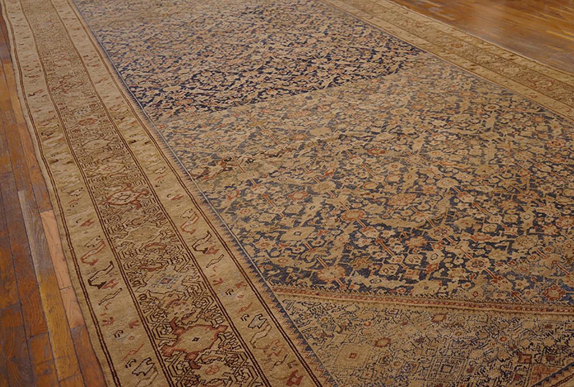 Wool Early 20th Century Persian Malayer Carpet ( 10'3